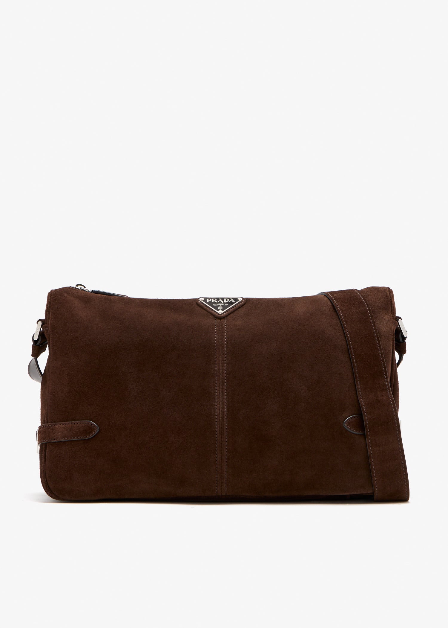 Suede shoulder bag, Brown
Suede shoulder bag, Brown