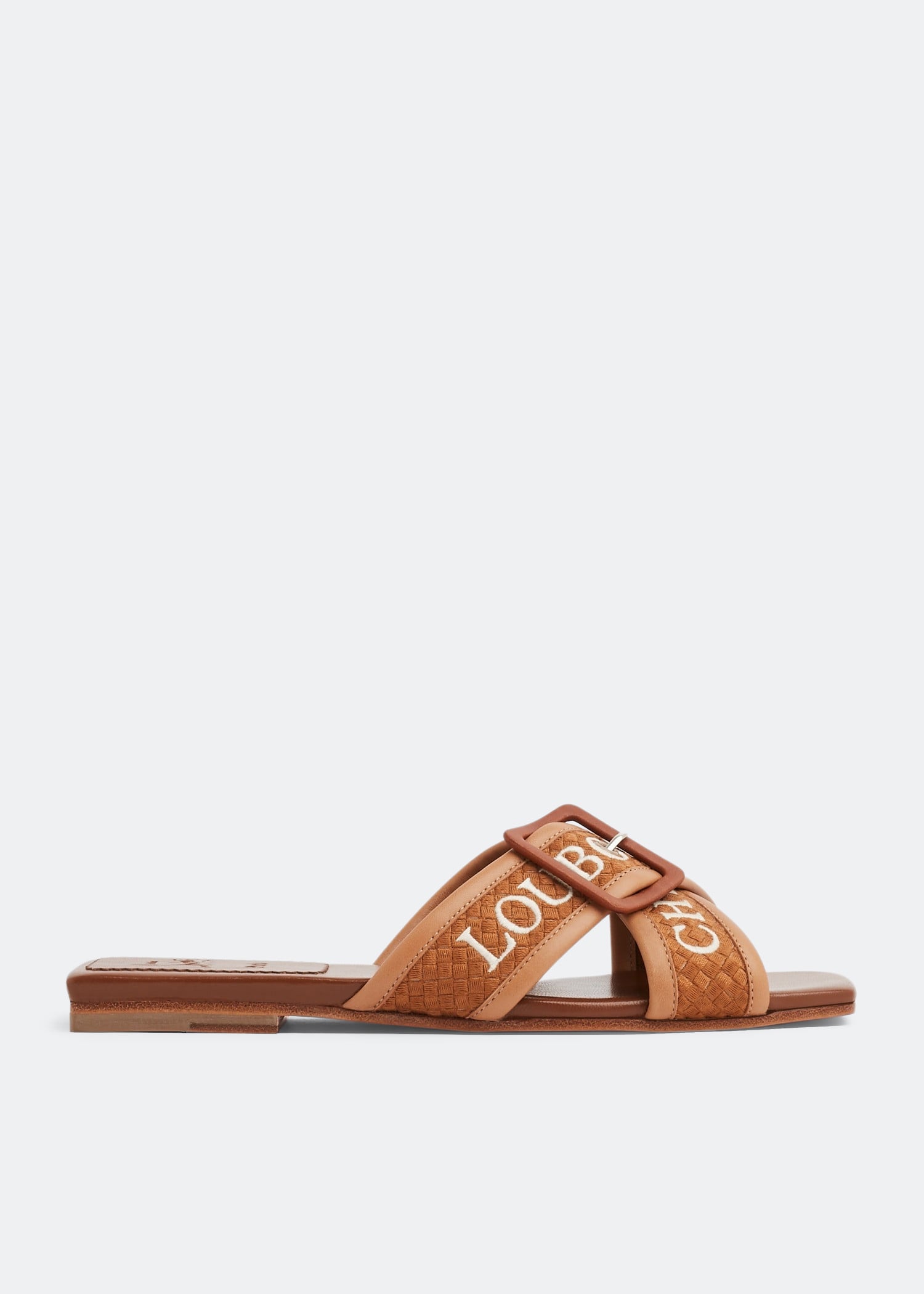 Crossimule flat sandals, Brown
Crossimule flat sandals, Brown