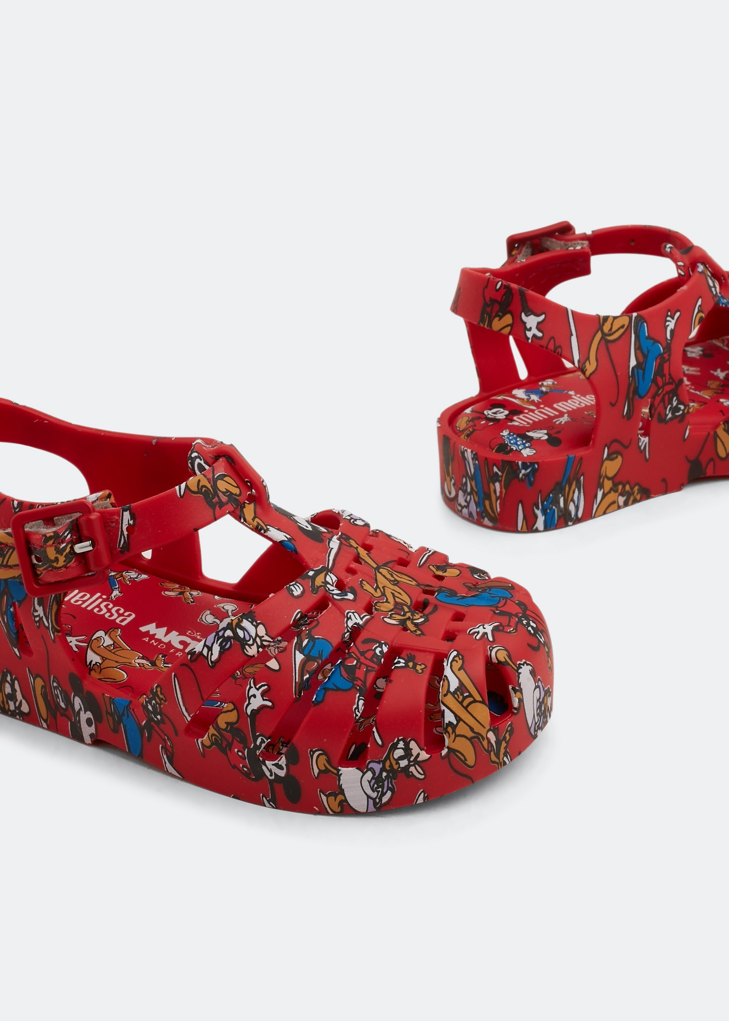 Mickey and Friends Possession sandals, Red