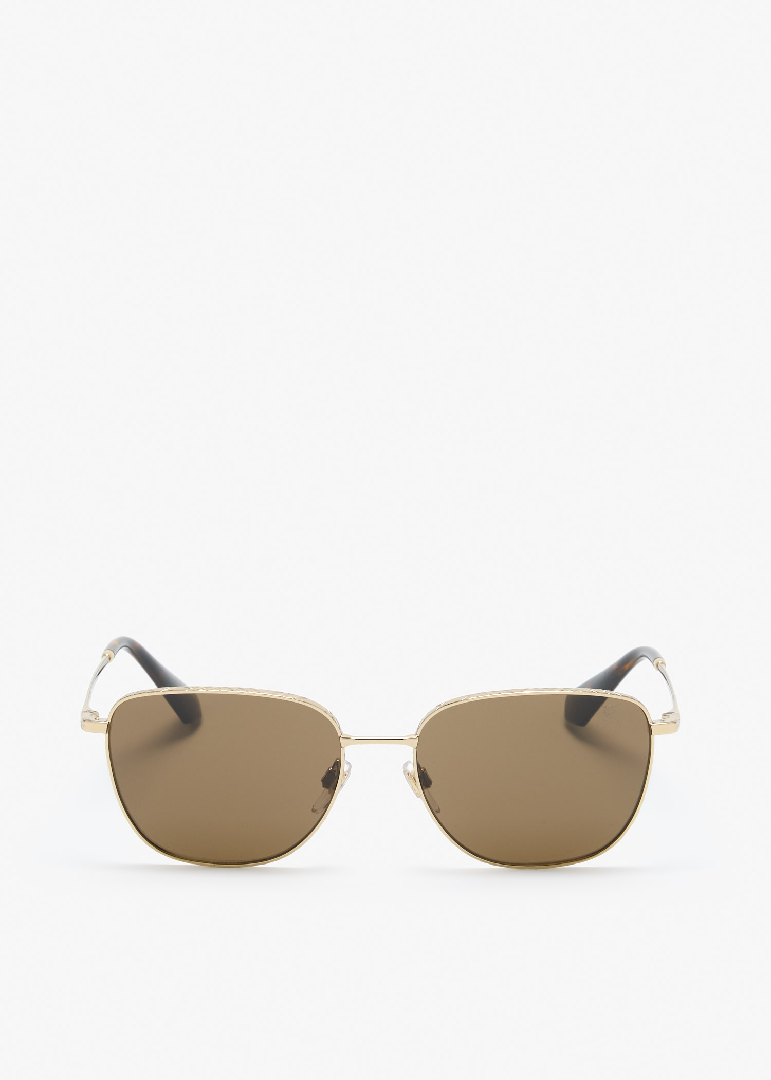 Check square sunglasses, Gold
Check square sunglasses, Gold