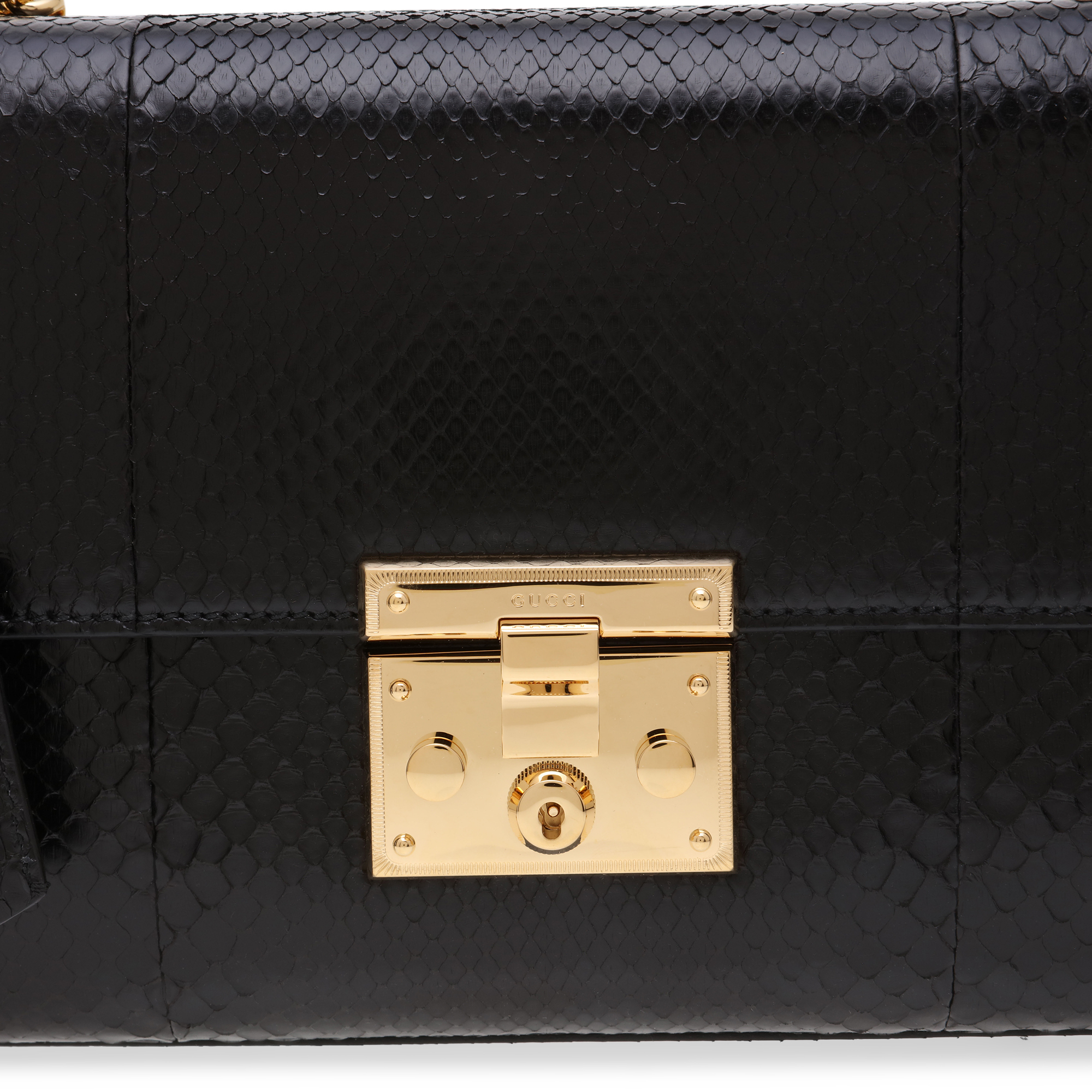Padlock bag, Black