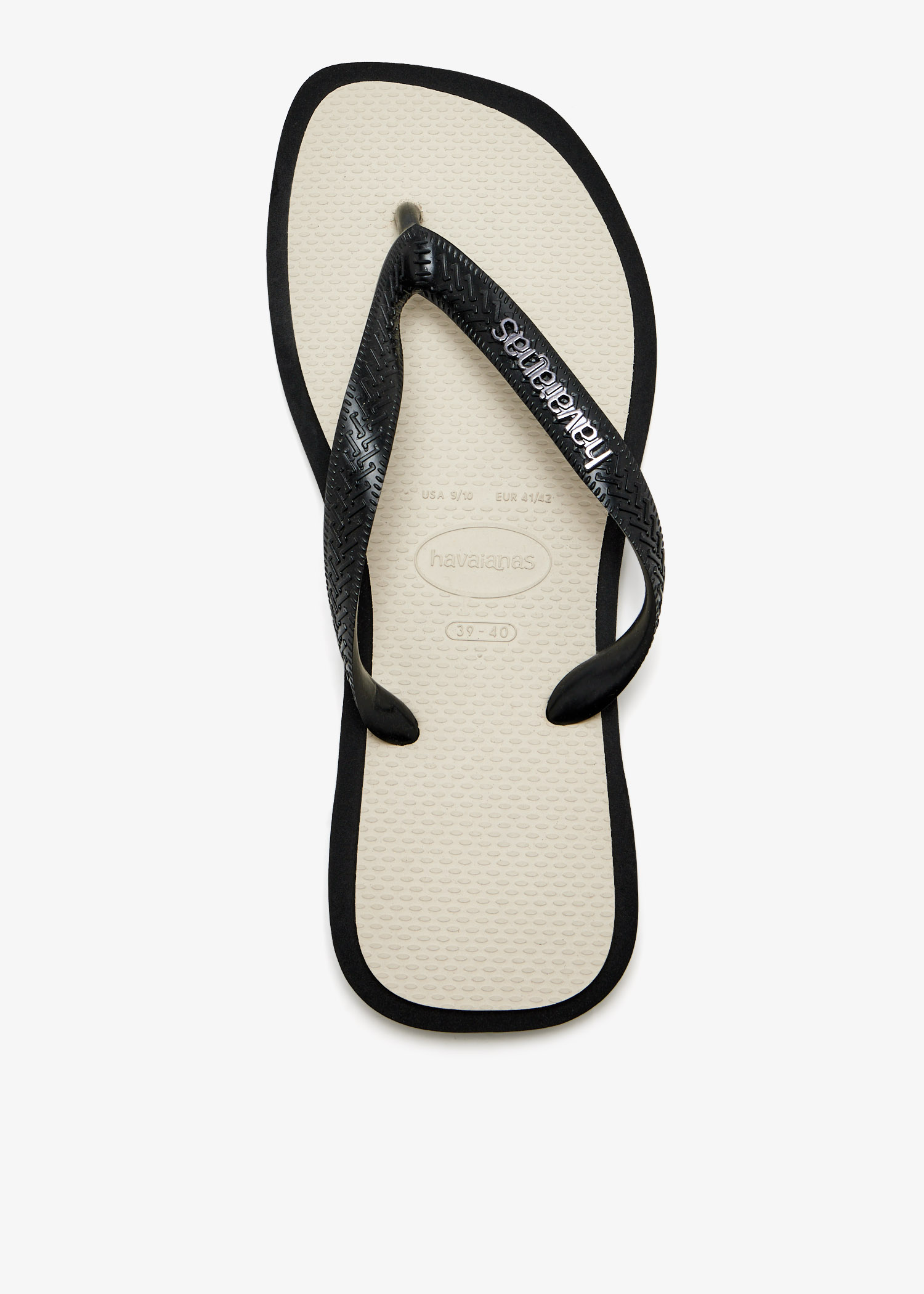 Top Fusion square flip flops, Black
Top Fusion square flip flops, Black