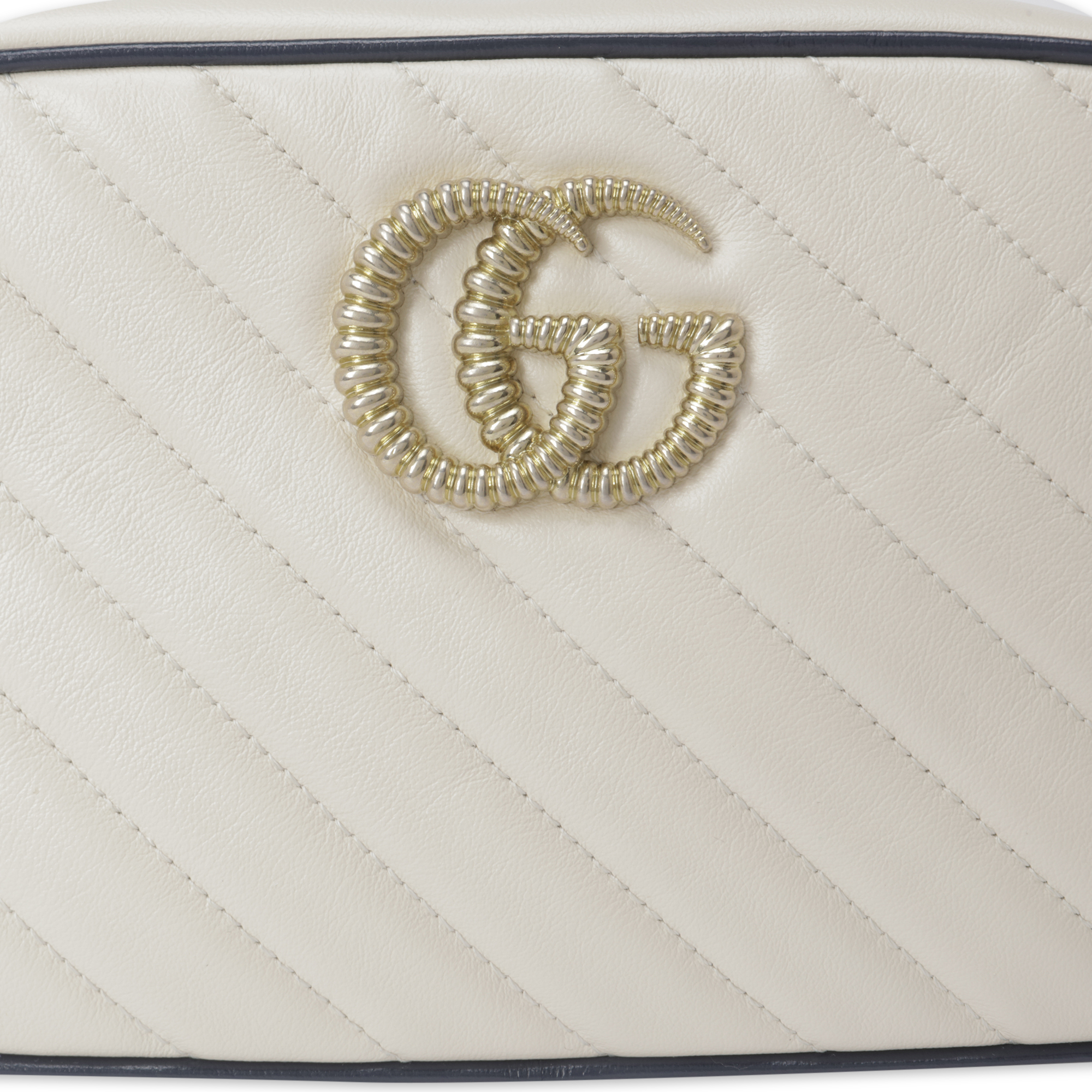 GG Marmont small shoulder bag, White