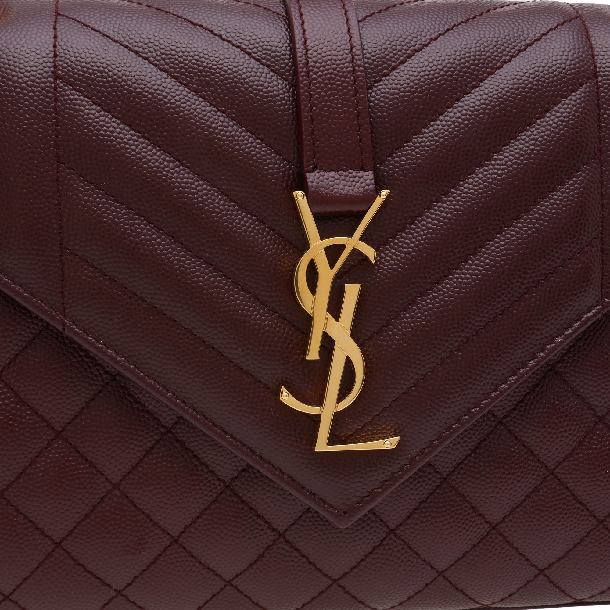 Envelope handbag, Burgundy