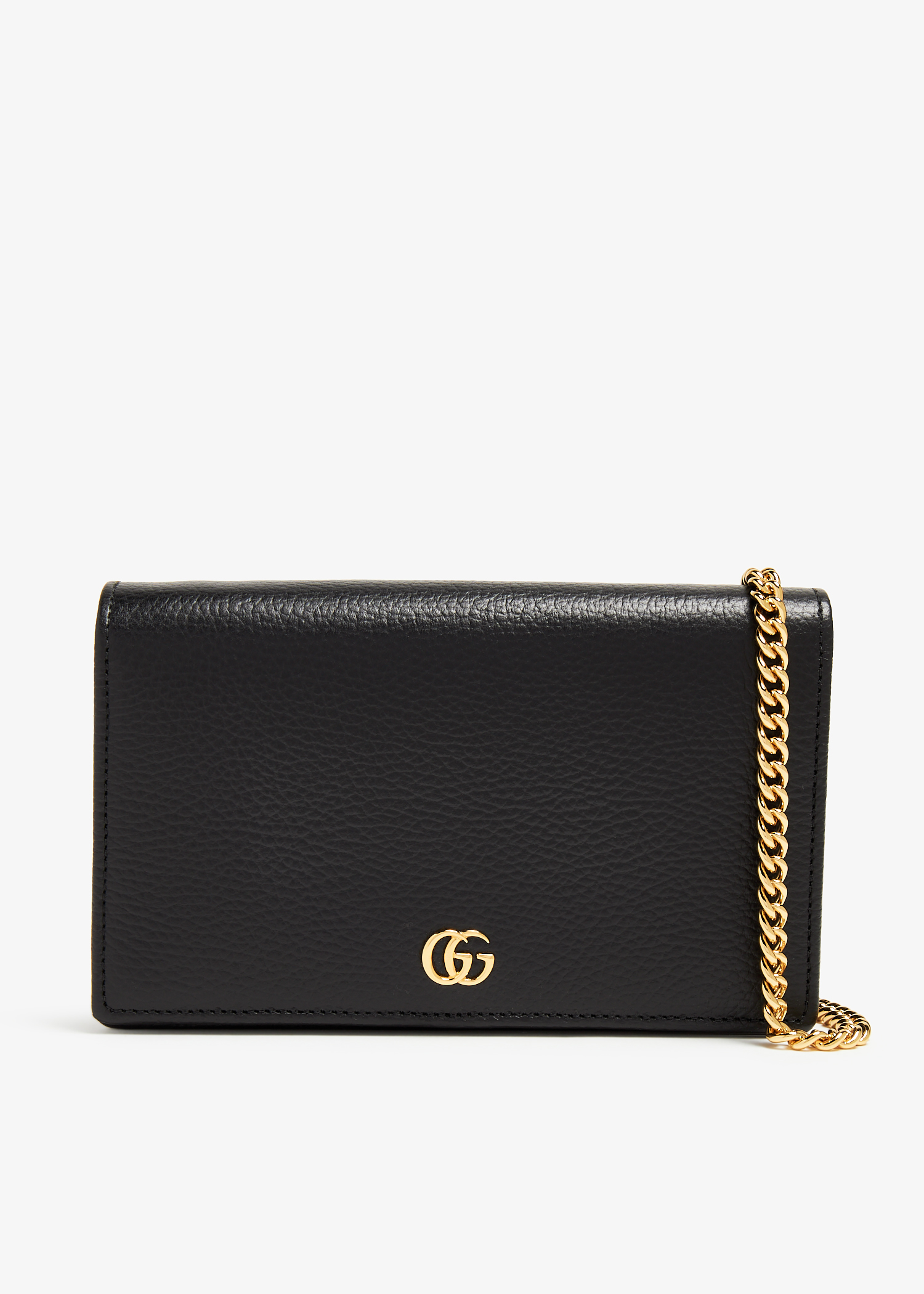 GG Marmont leather mini chain bag, Black
GG Marmont leather mini chain bag, Black