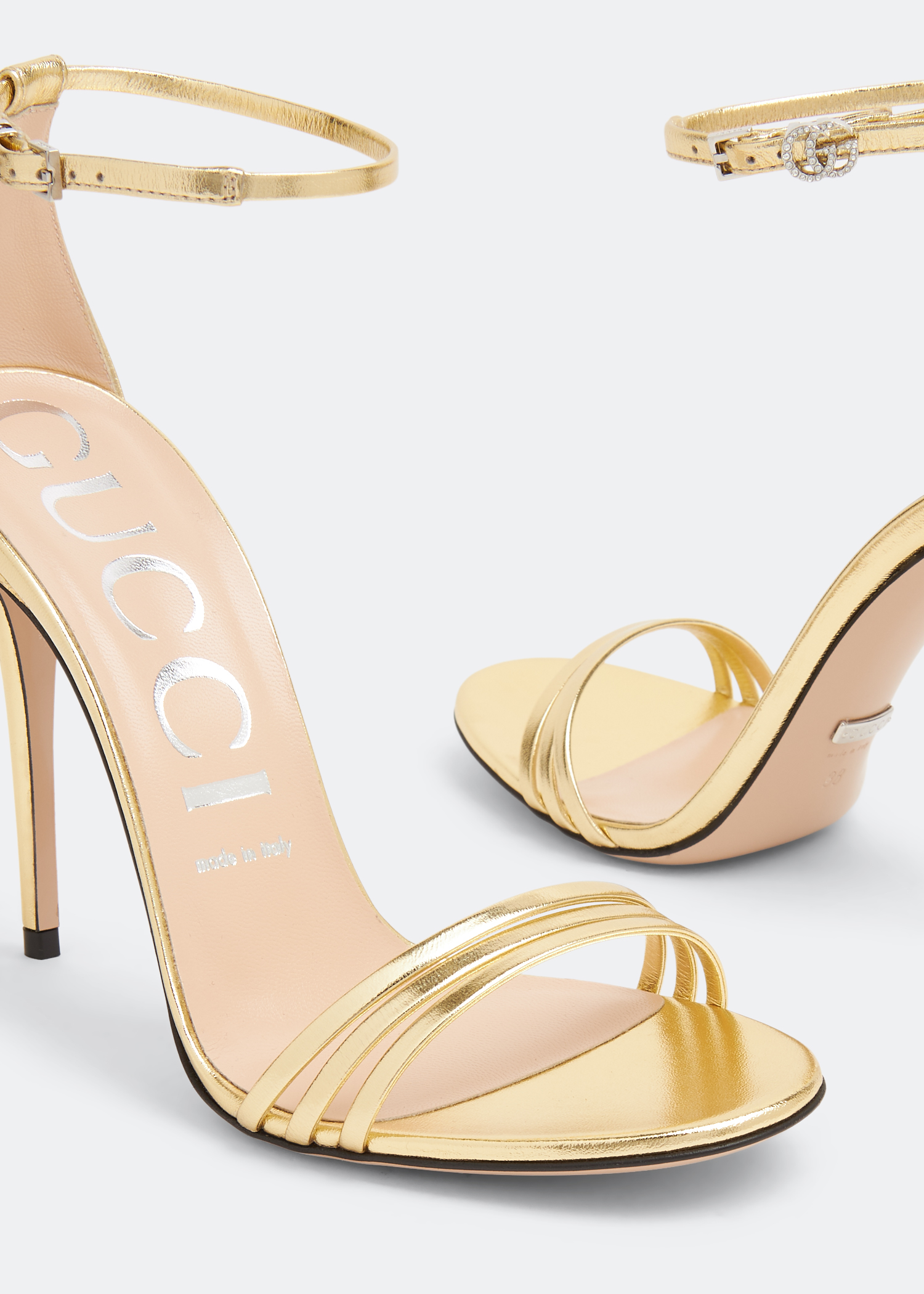 Ilse sandals, Gold