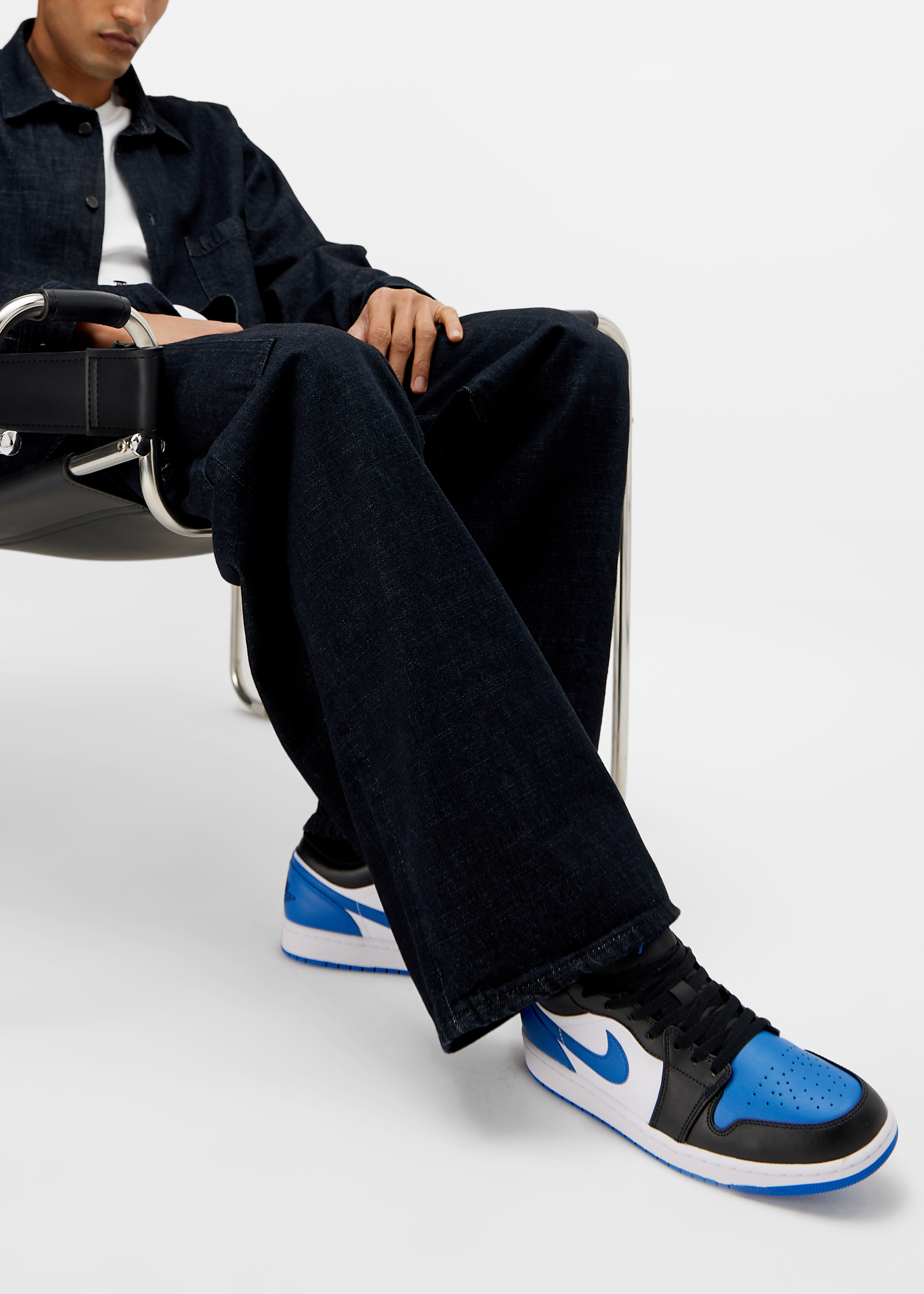 Air Jordan 1 Low 'Royal Toe' sneakers, Blue