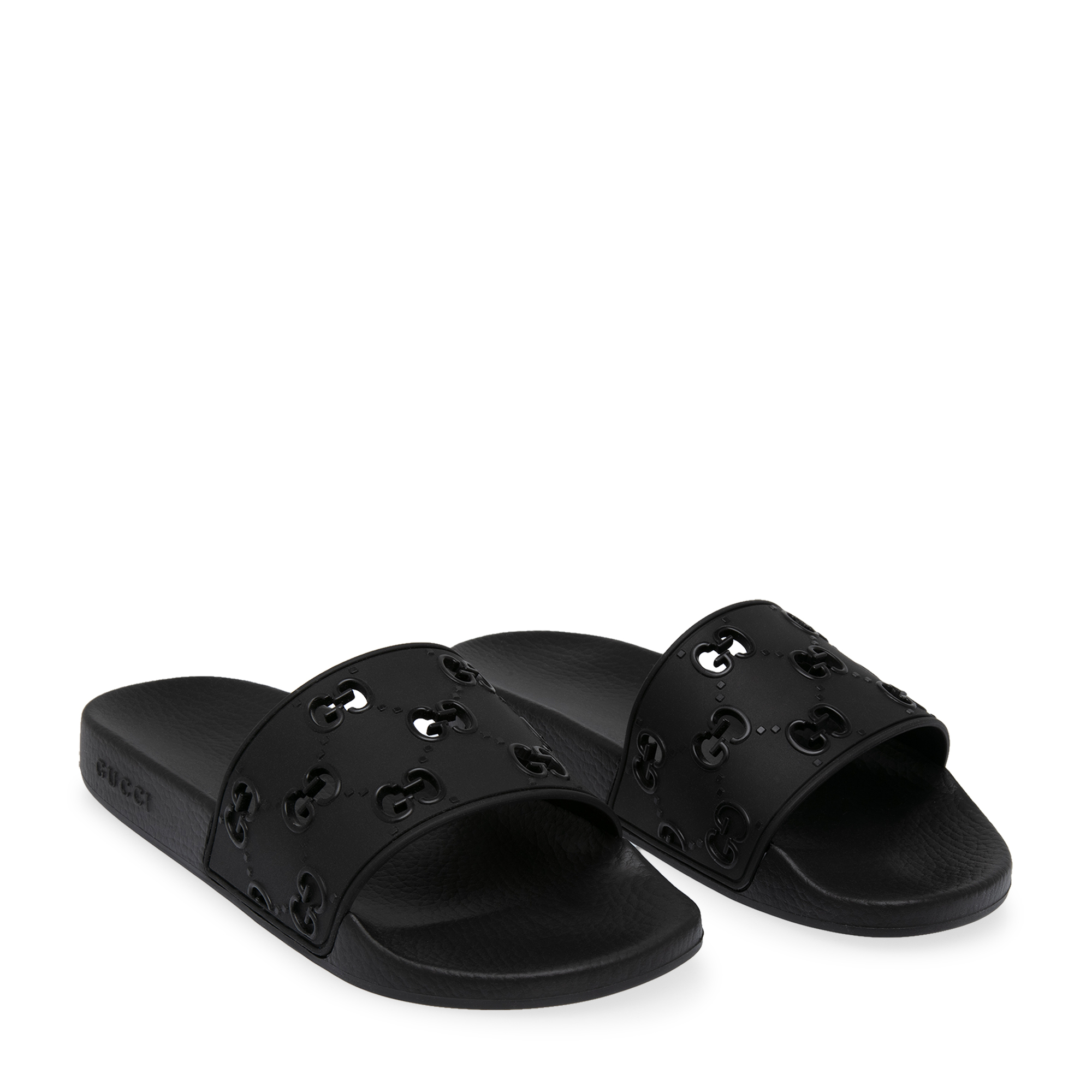 Rubber GG slides, Black
Rubber GG slides, Black