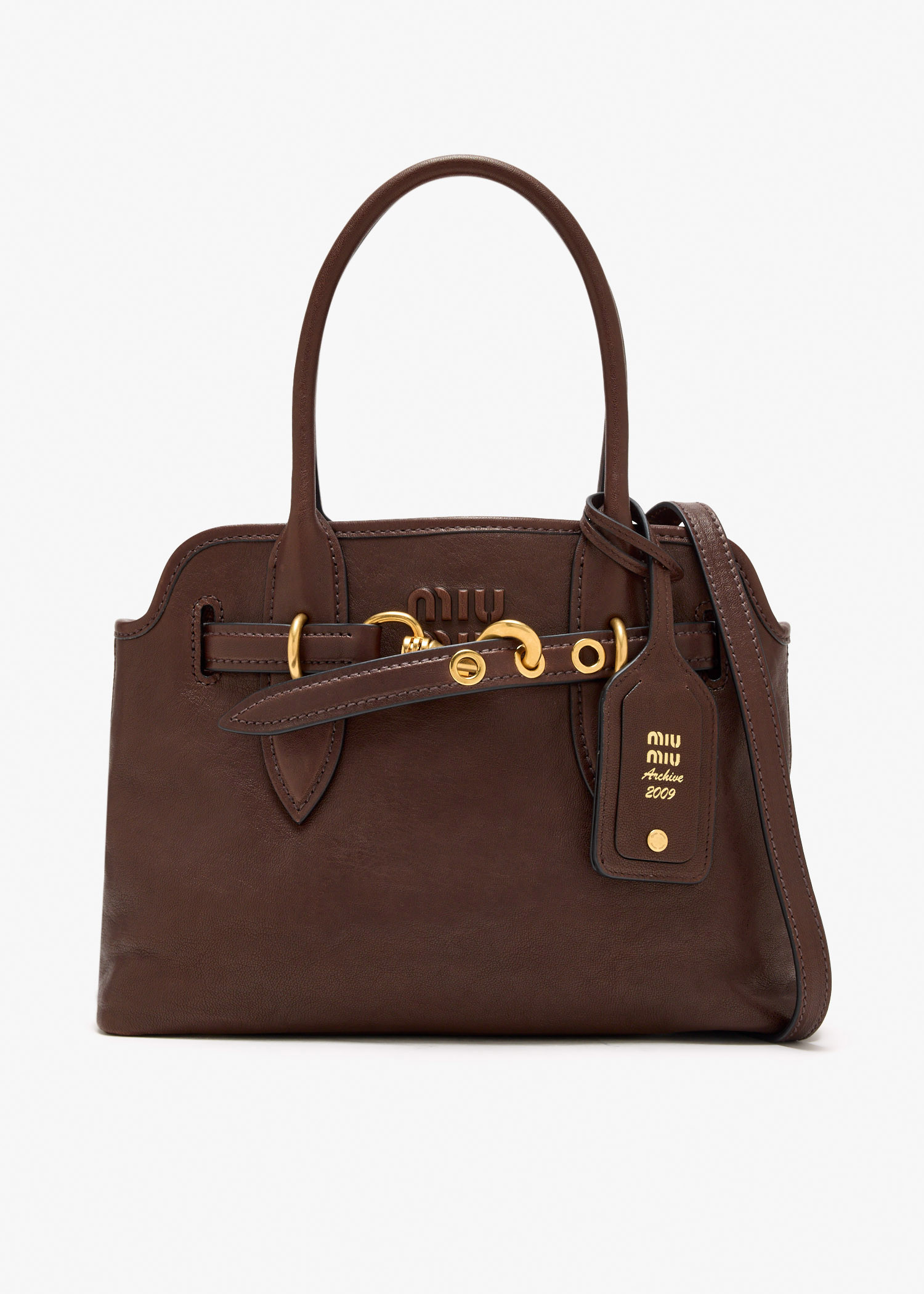 Aventure nappa leather bag, Brown
Aventure nappa leather bag, Brown