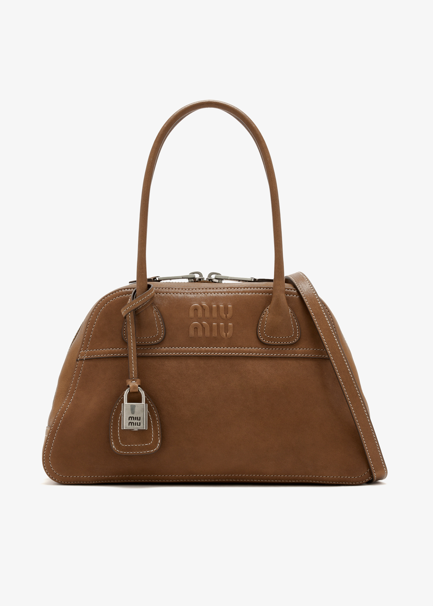 Vivant nappa leather bag, Brown
Vivant nappa leather bag, Brown