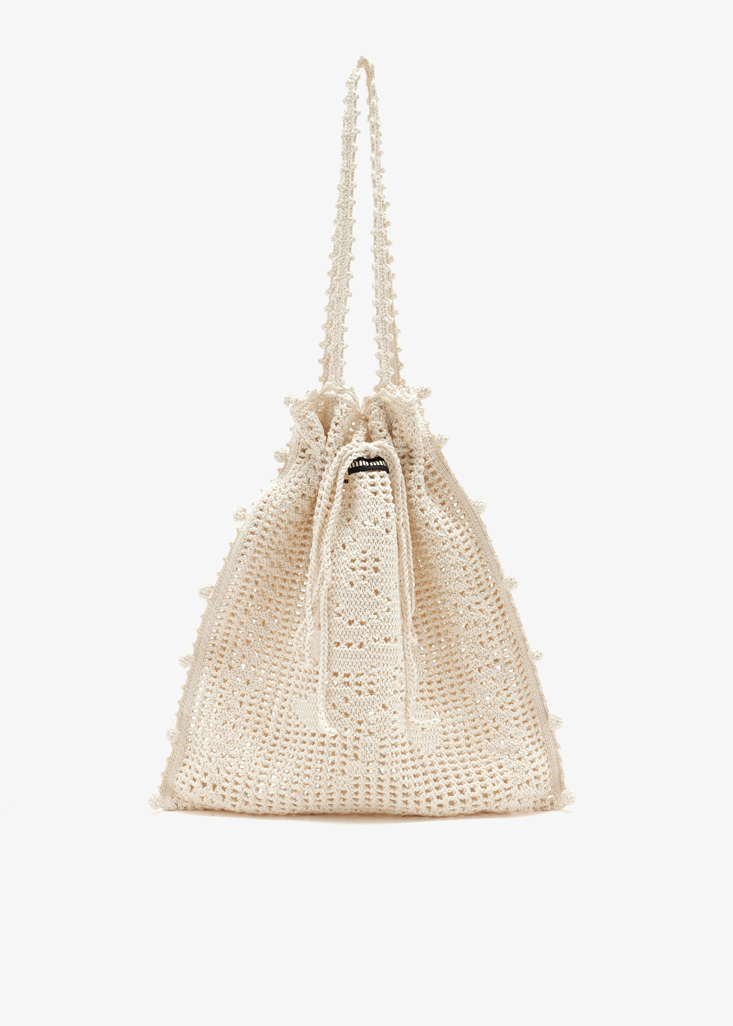 Crochet cotton bag, White
Crochet cotton bag, White