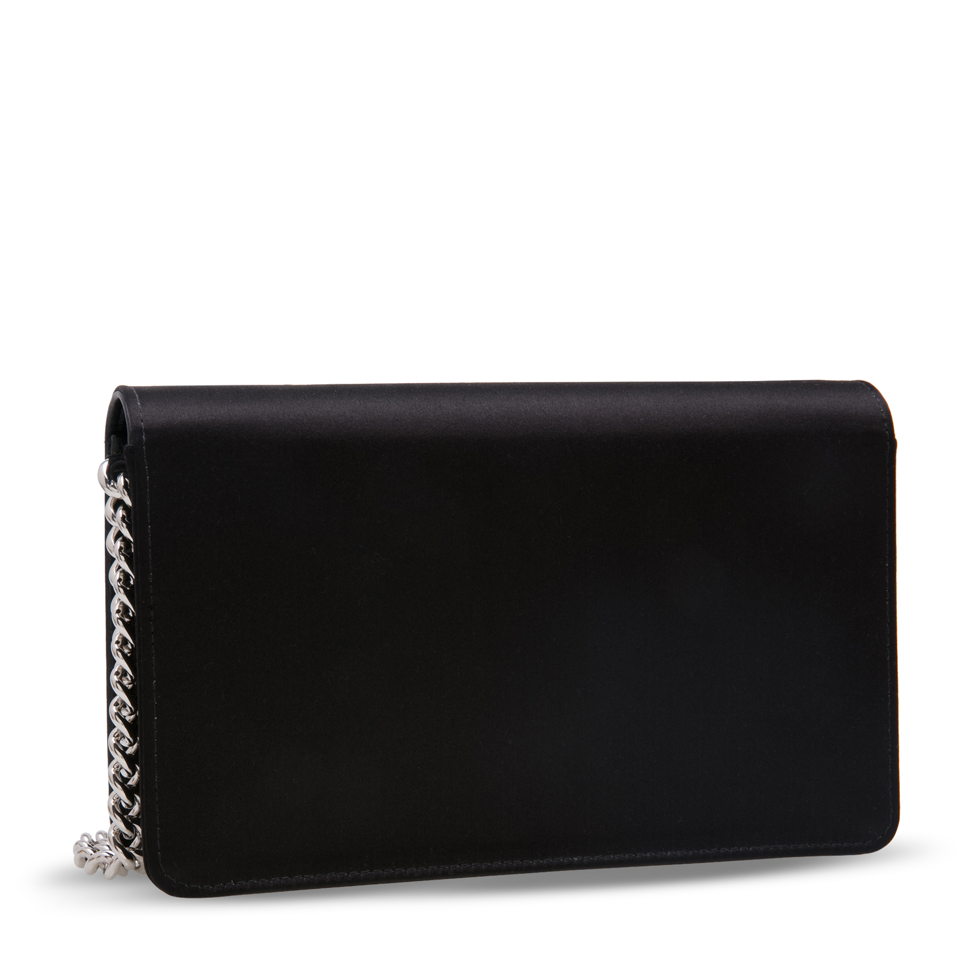 Délice Miu matelassé leather bag, Black
