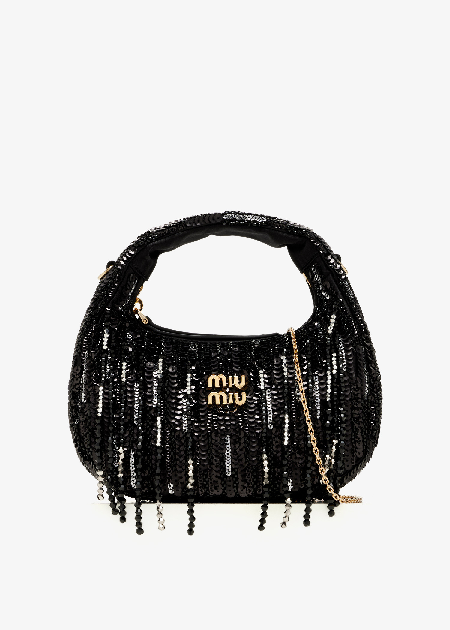 Wander satin mini bag, Black
Wander satin mini bag, Black