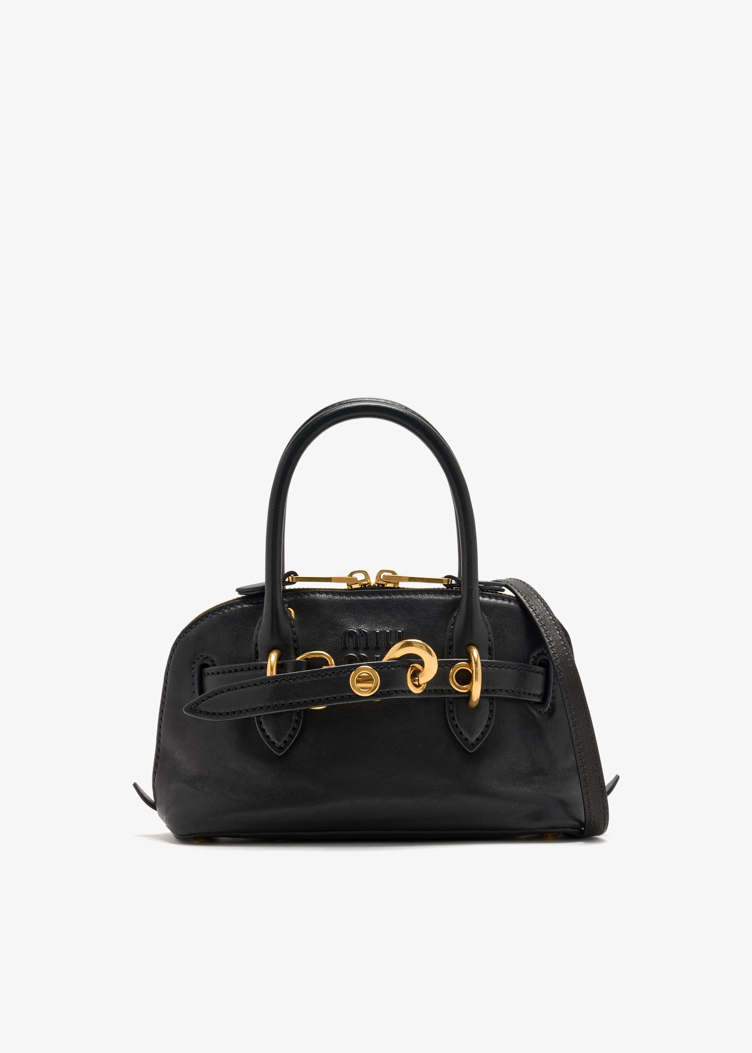 Aventure mini nappa leather bag, Black
Aventure mini nappa leather bag, Black