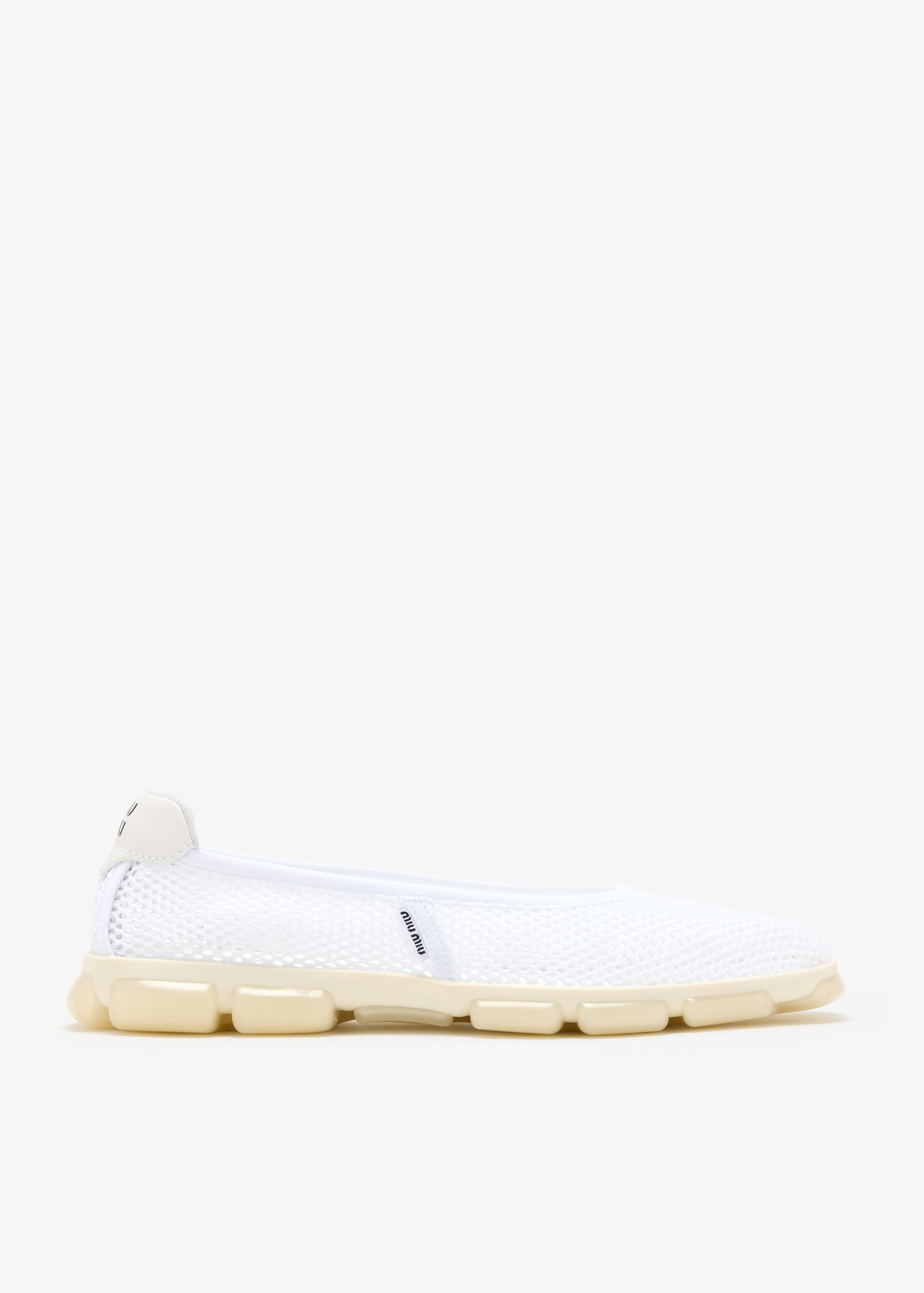 Technical mesh ballerinas, White
Technical mesh ballerinas, White