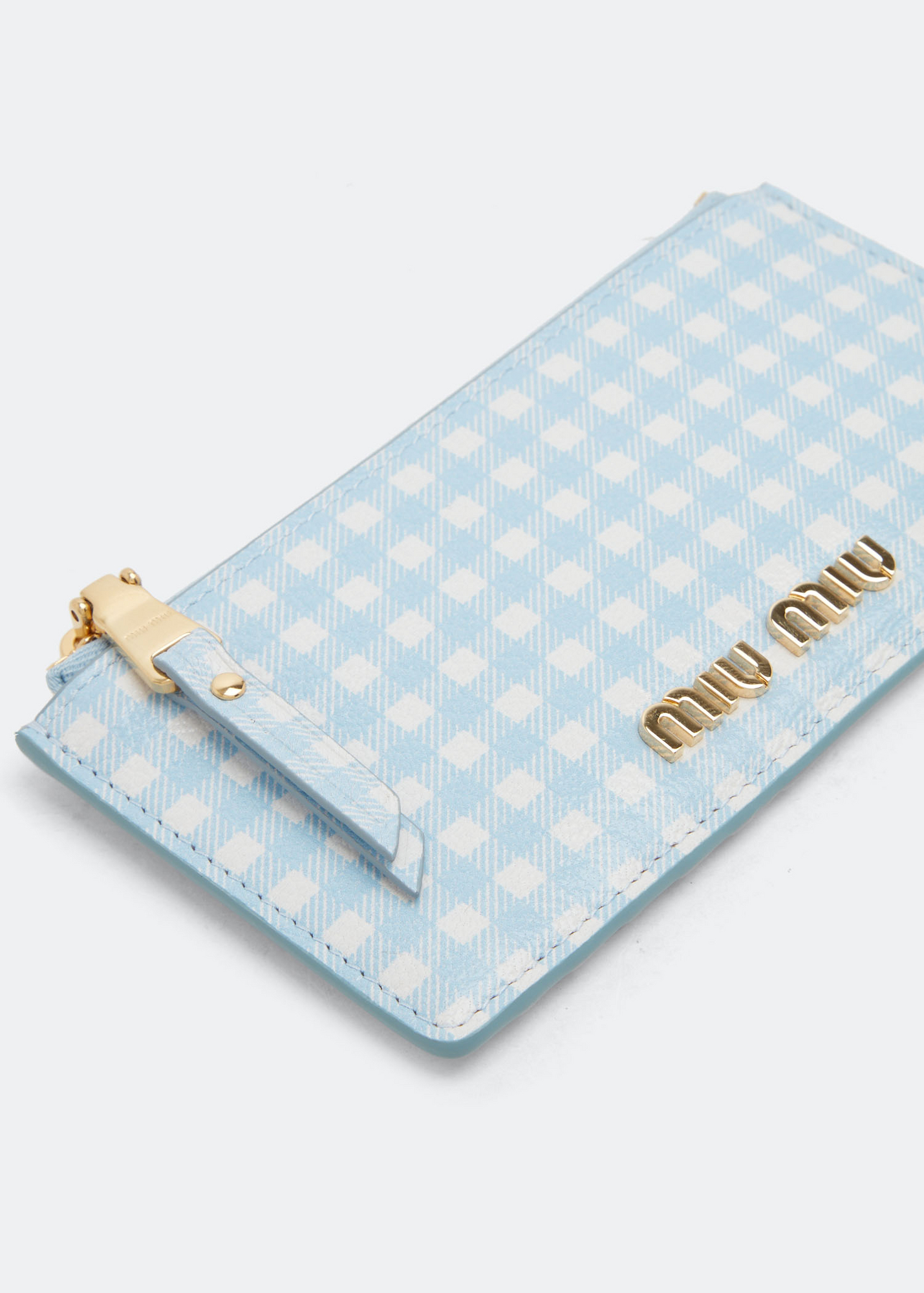 Leather zipper wallet, Prints