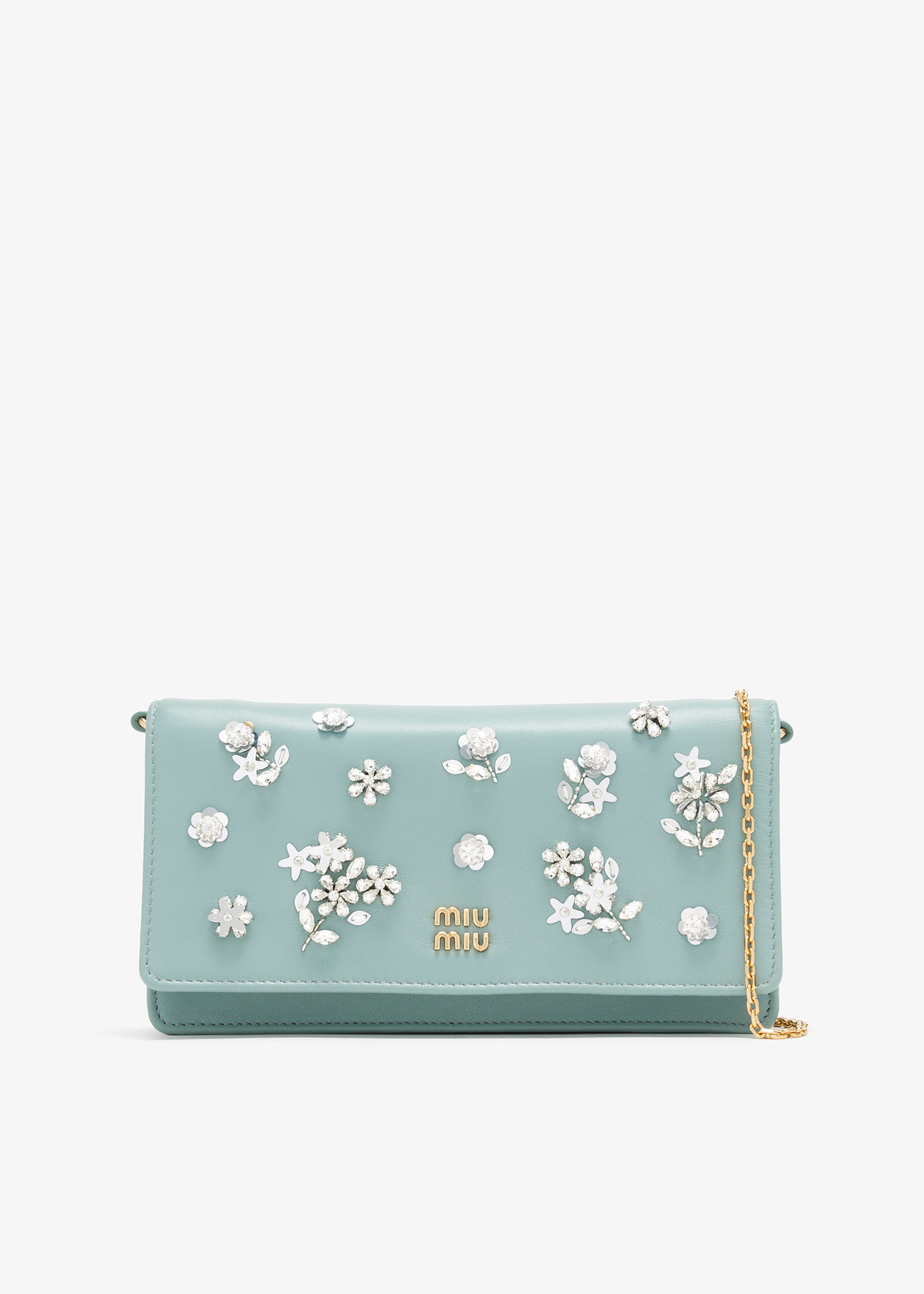 Nappa leather strap wallet, Blue
Nappa leather strap wallet, Blue
