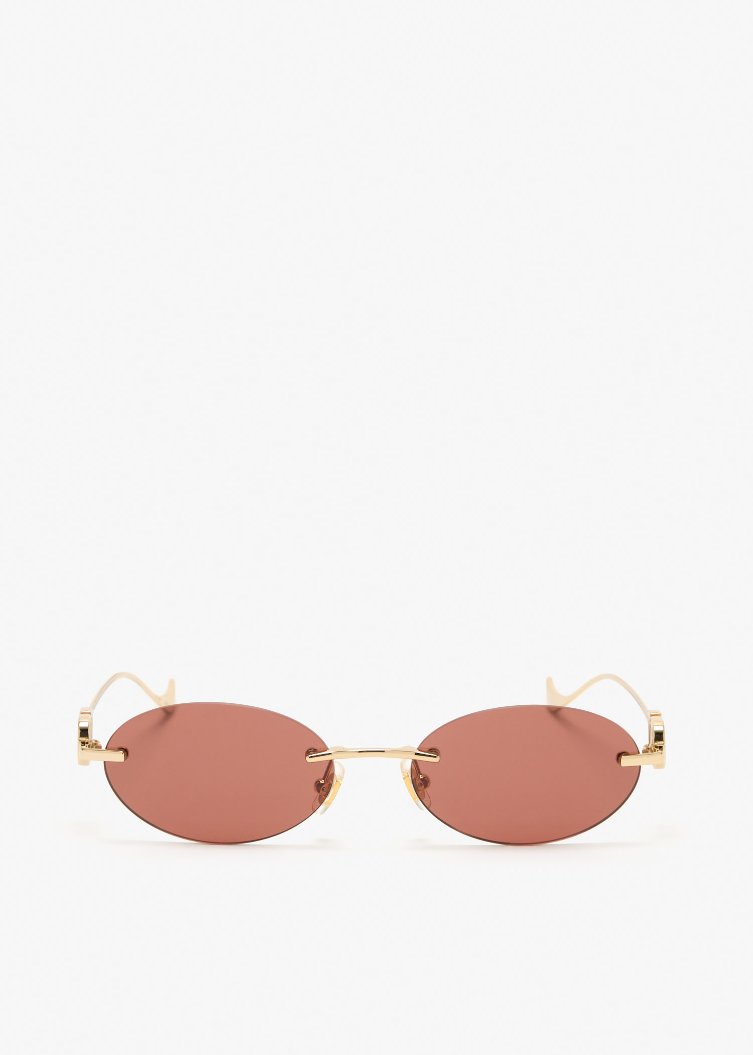 VLogo bejewelled sunglasses, Gold
VLogo bejewelled sunglasses, Gold