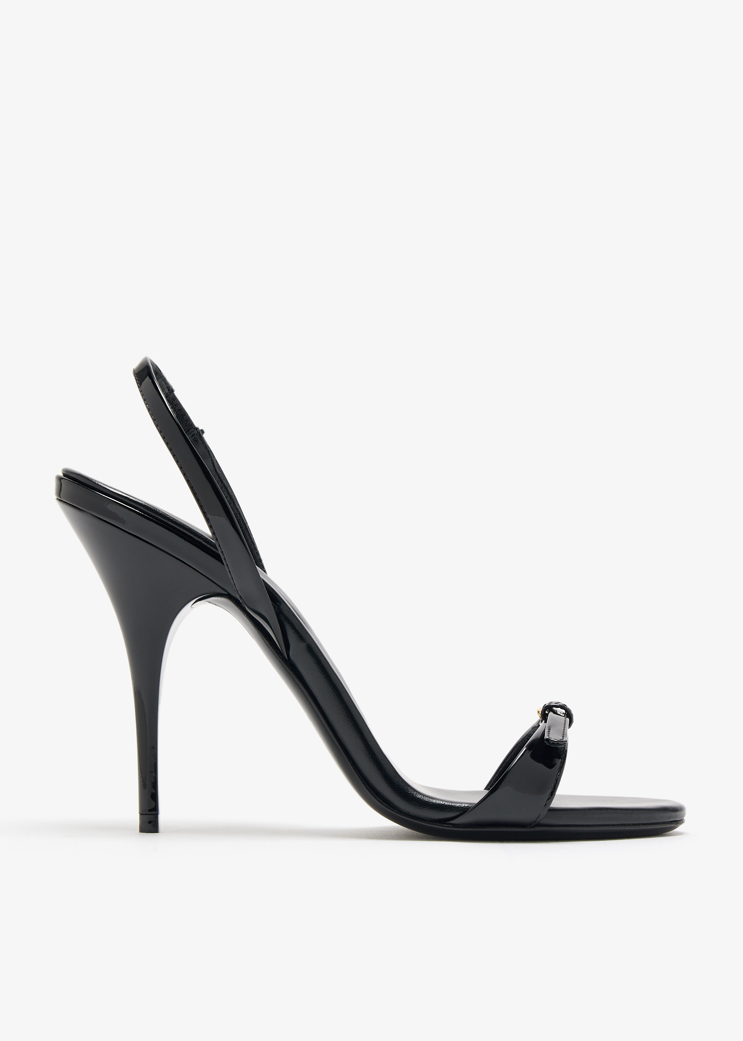 Patent leather sandals, Black
Patent leather sandals, Black