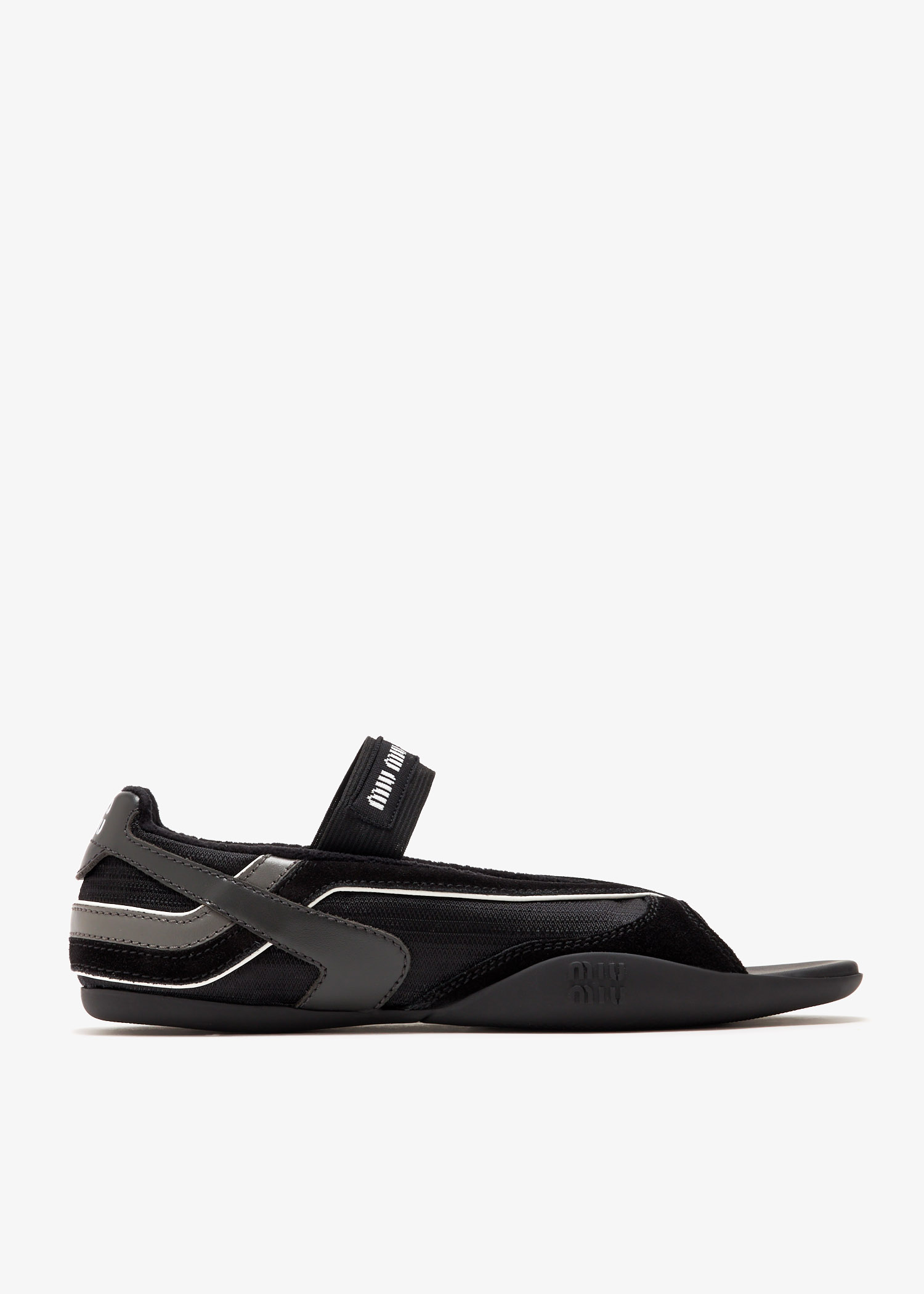 Gymnasium thong ballerinas, Black
Gymnasium thong ballerinas, Black
