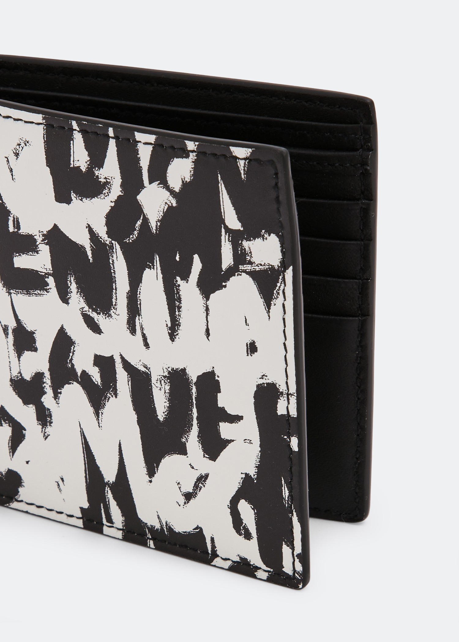 Graffiti billfold wallet, Black 
Graffiti billfold wallet, Black