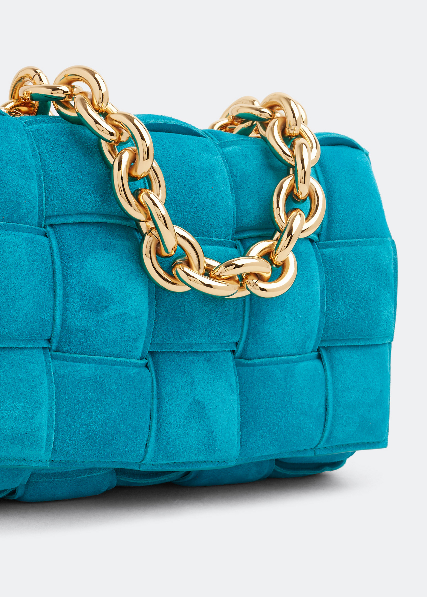 The Chain Cassette bag, Blue