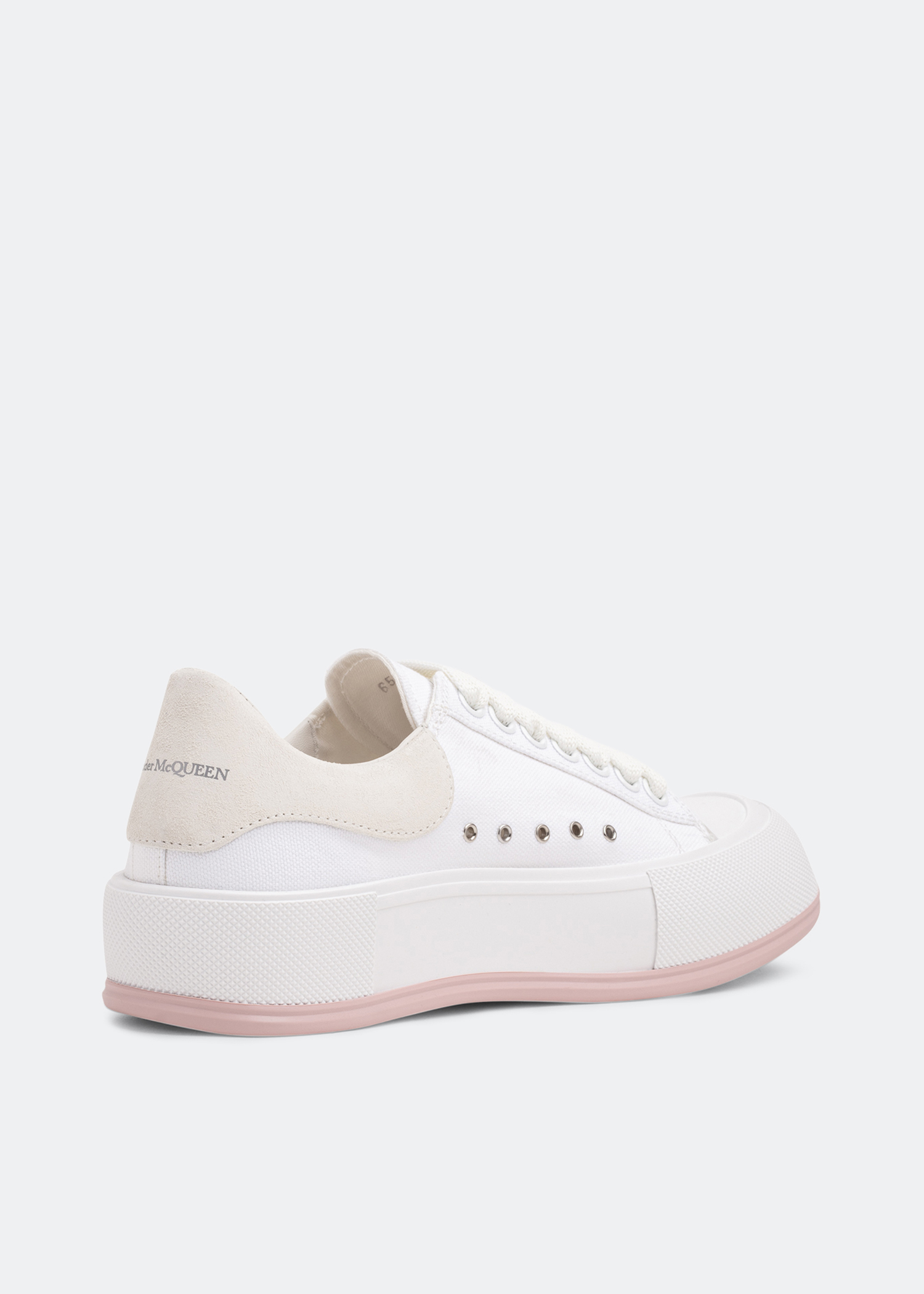 Deck Plimsoll sneakers, White
Deck Plimsoll sneakers, White