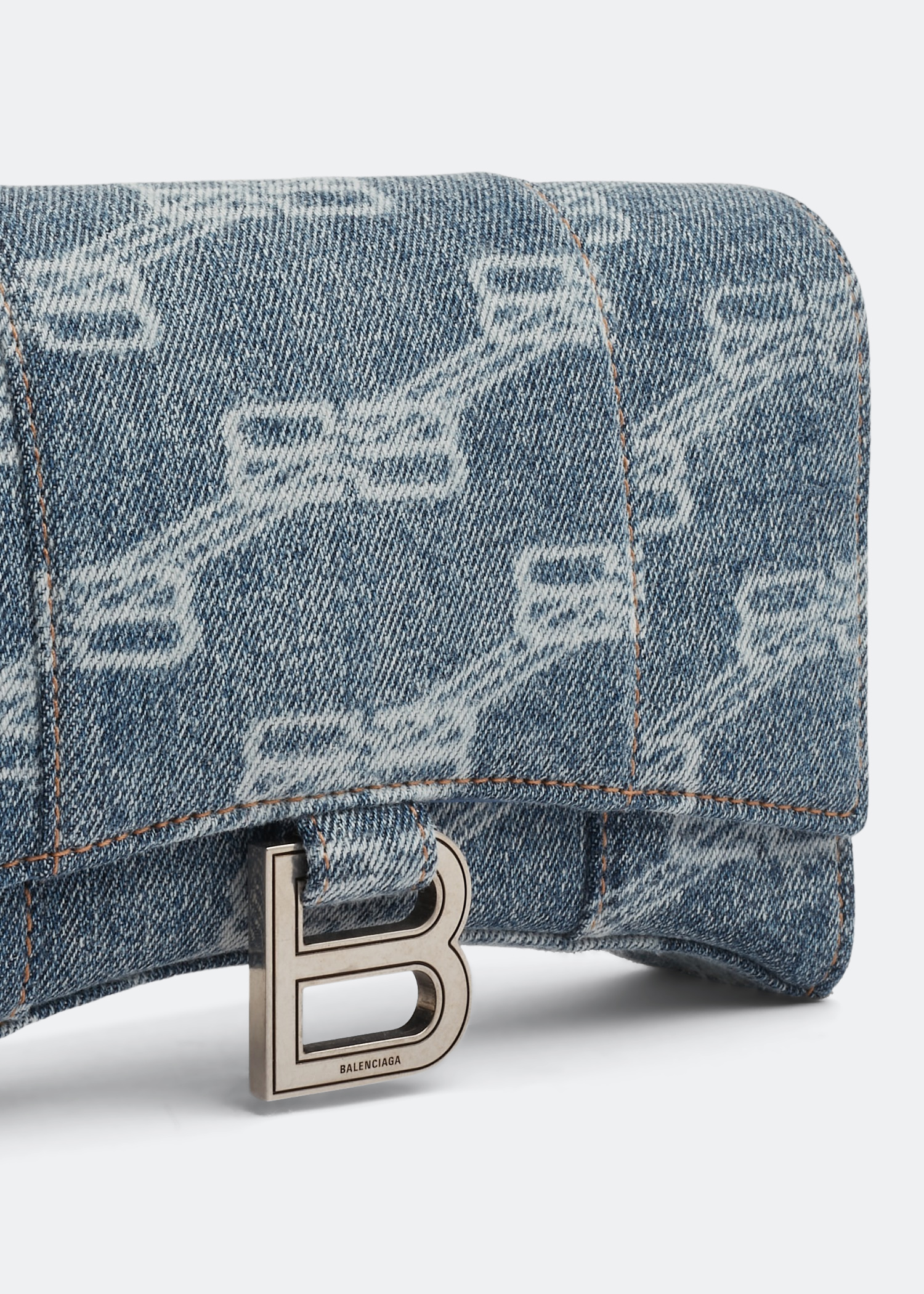 Hourglass chain wallet, Prints
