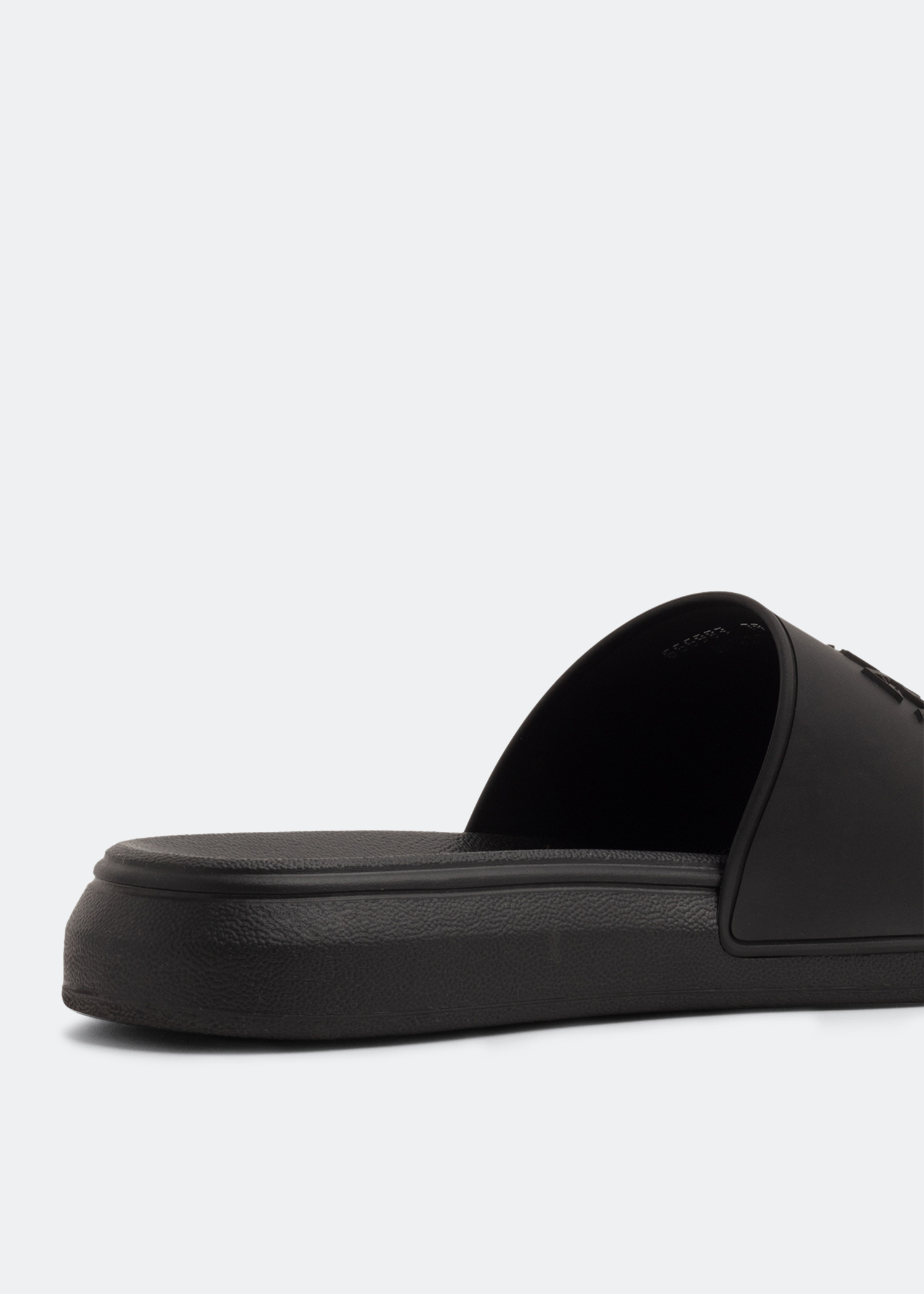 Logo pool slides, Black