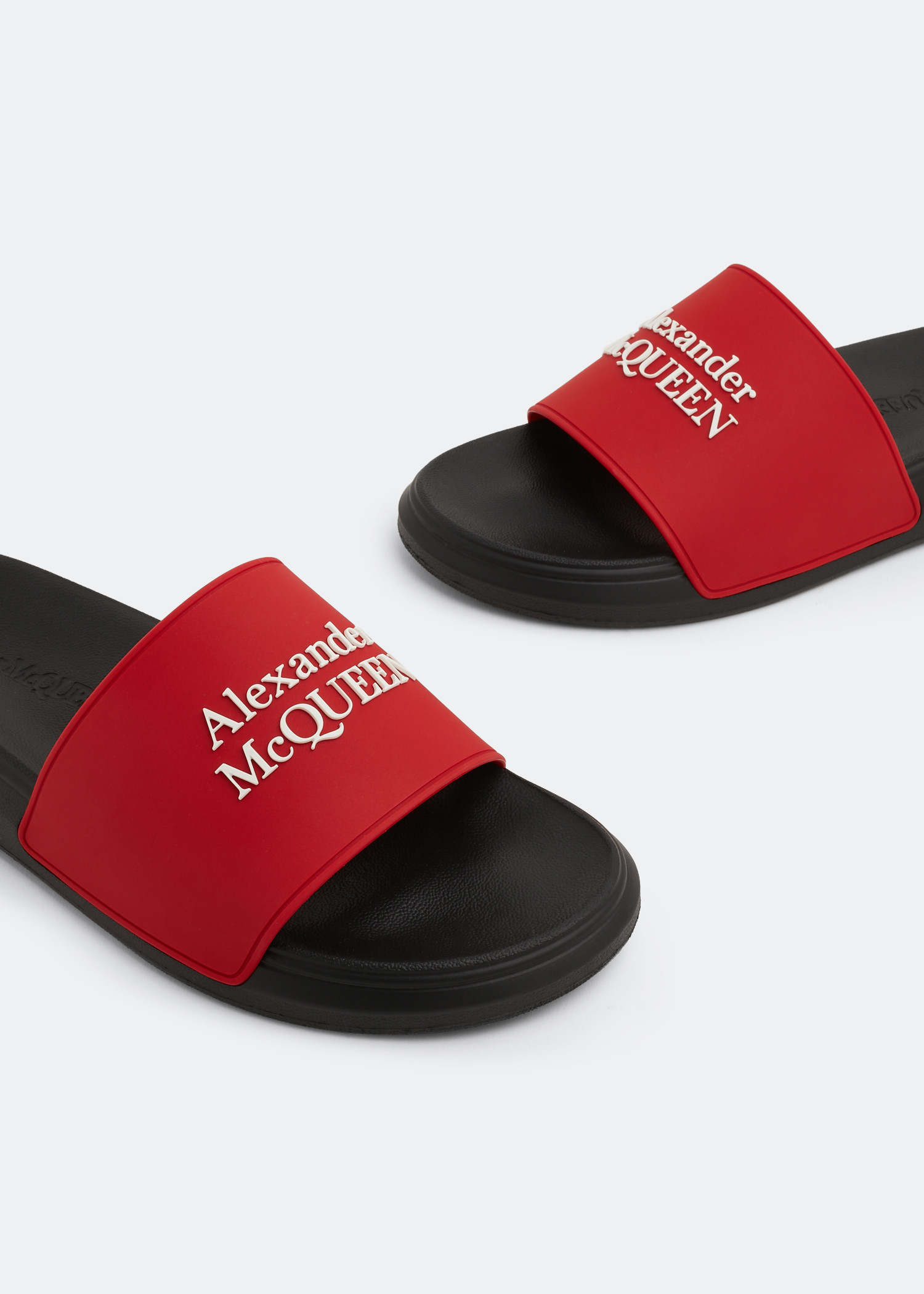 Logo pool slides, Red