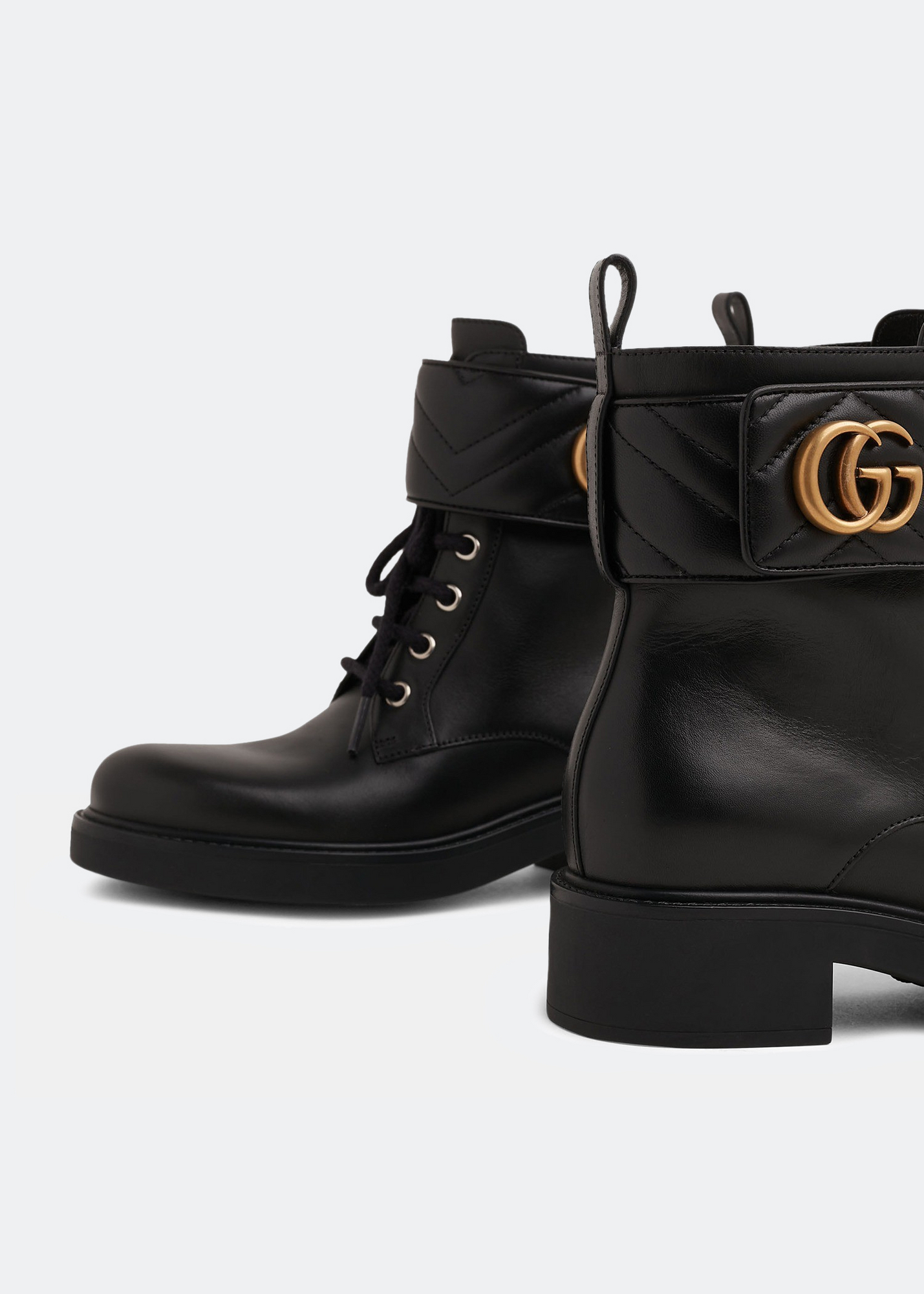 GG ankle boots, Black