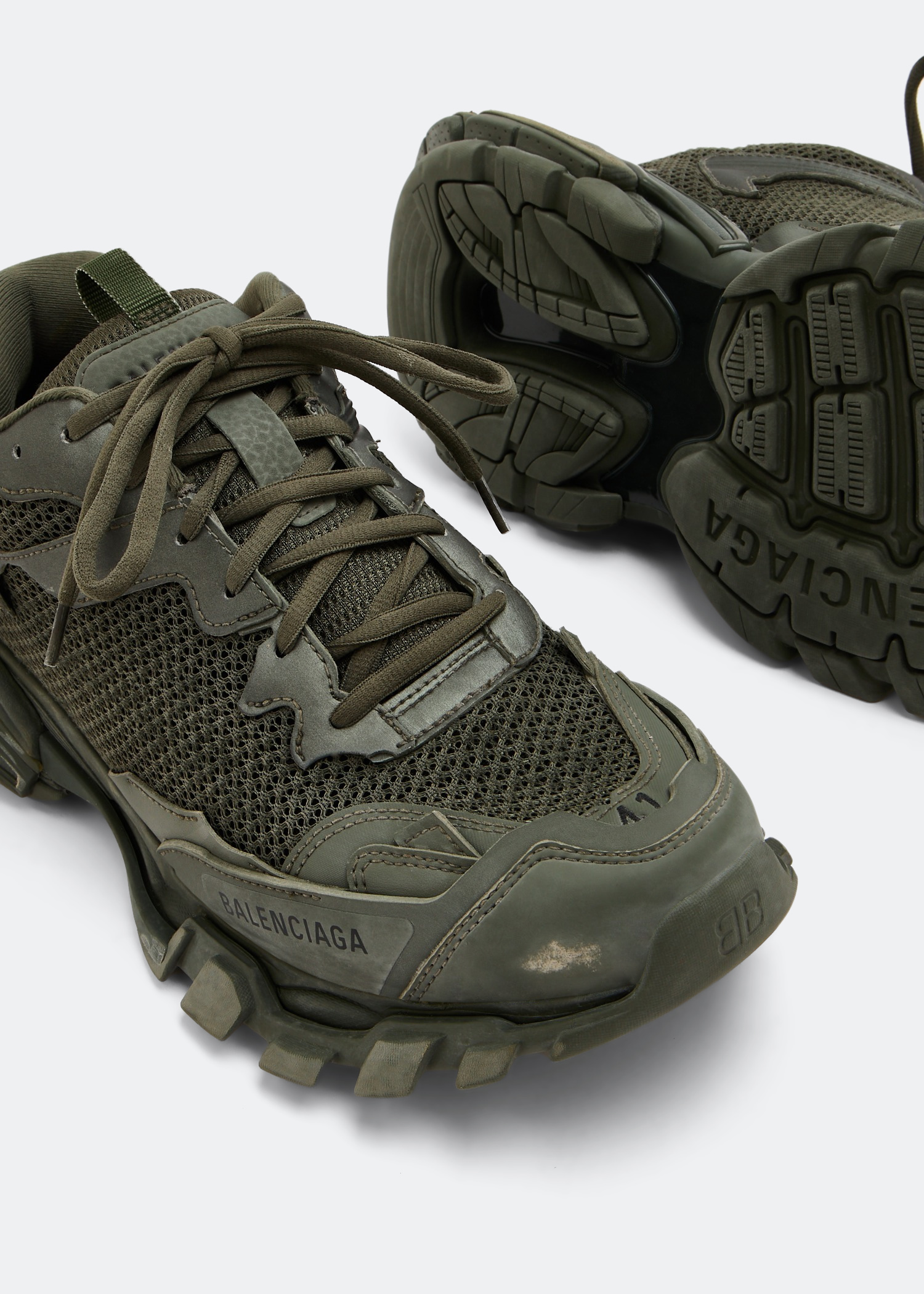 Track.3 sneakers, Green 
Track.3 sneakers, Green