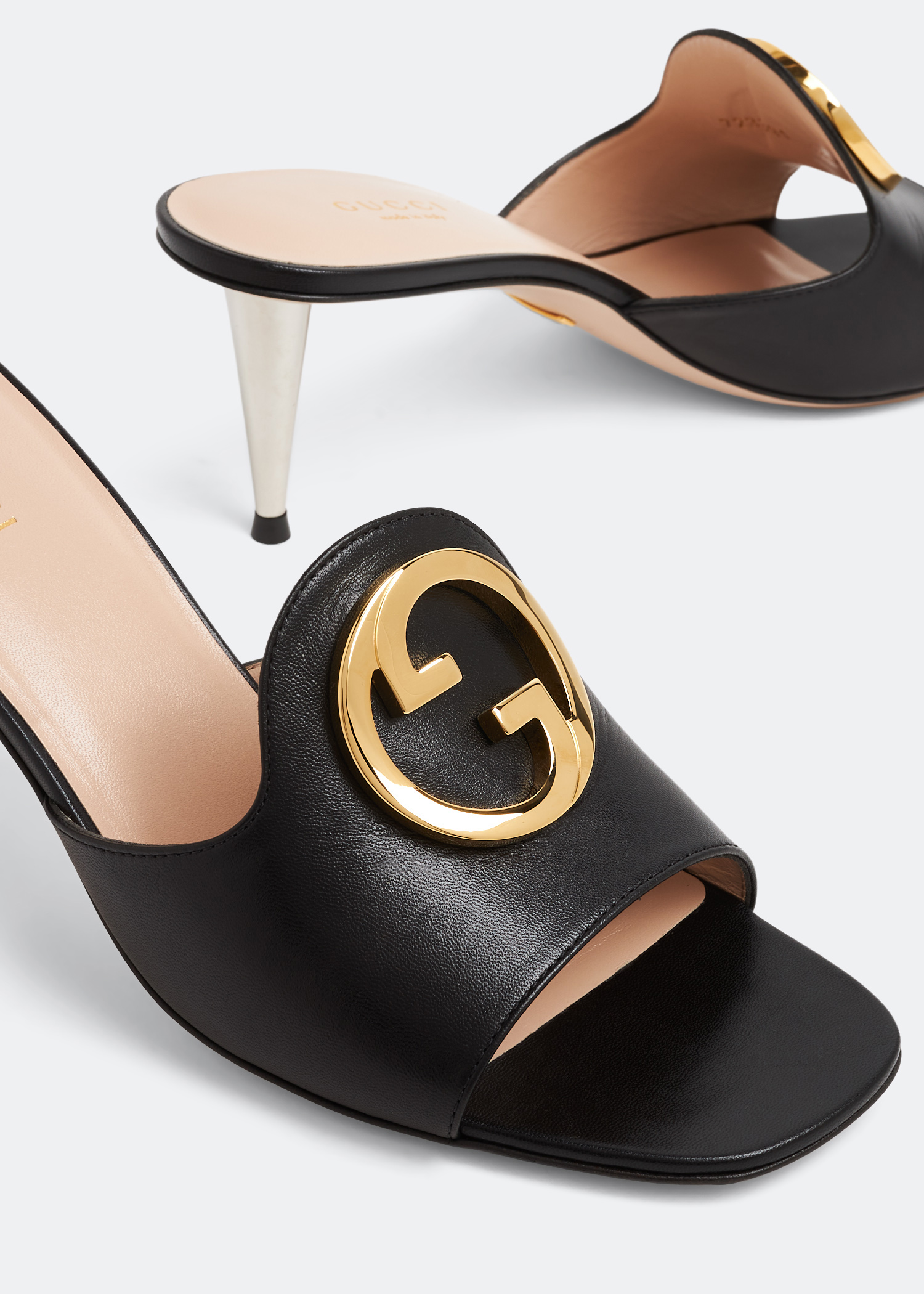Blondie slide sandals, Black 
Blondie slide sandals, Black