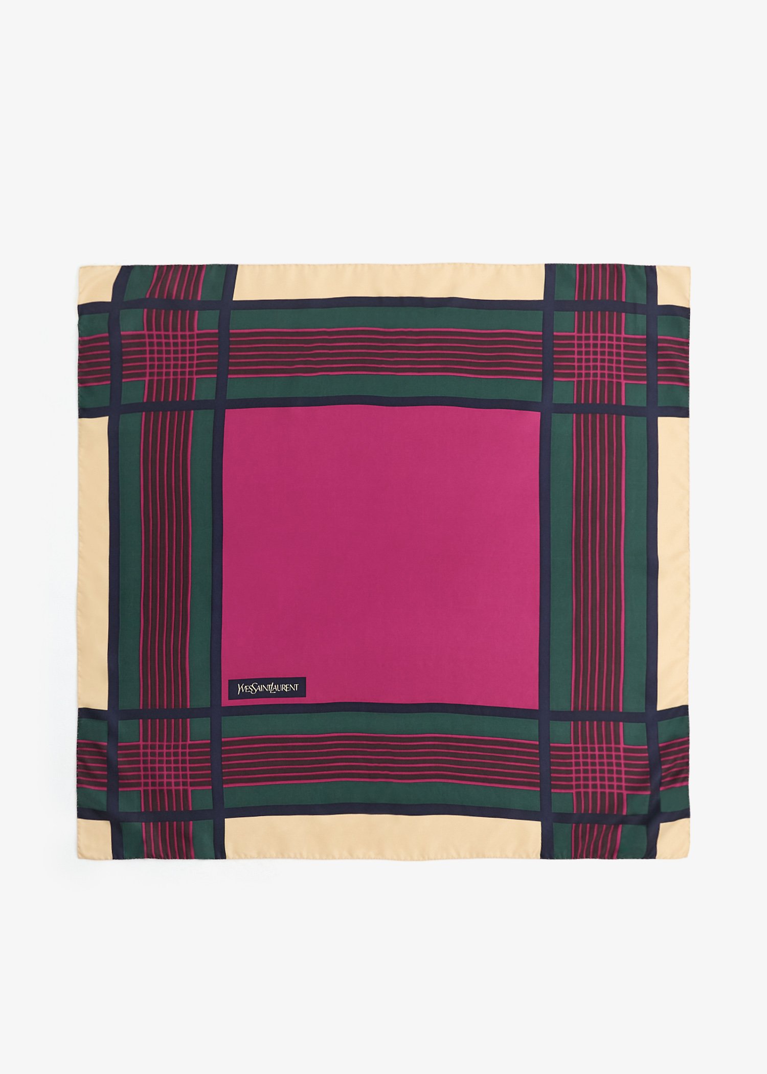 Printed silk twill scarf
Printed silk twill scarf