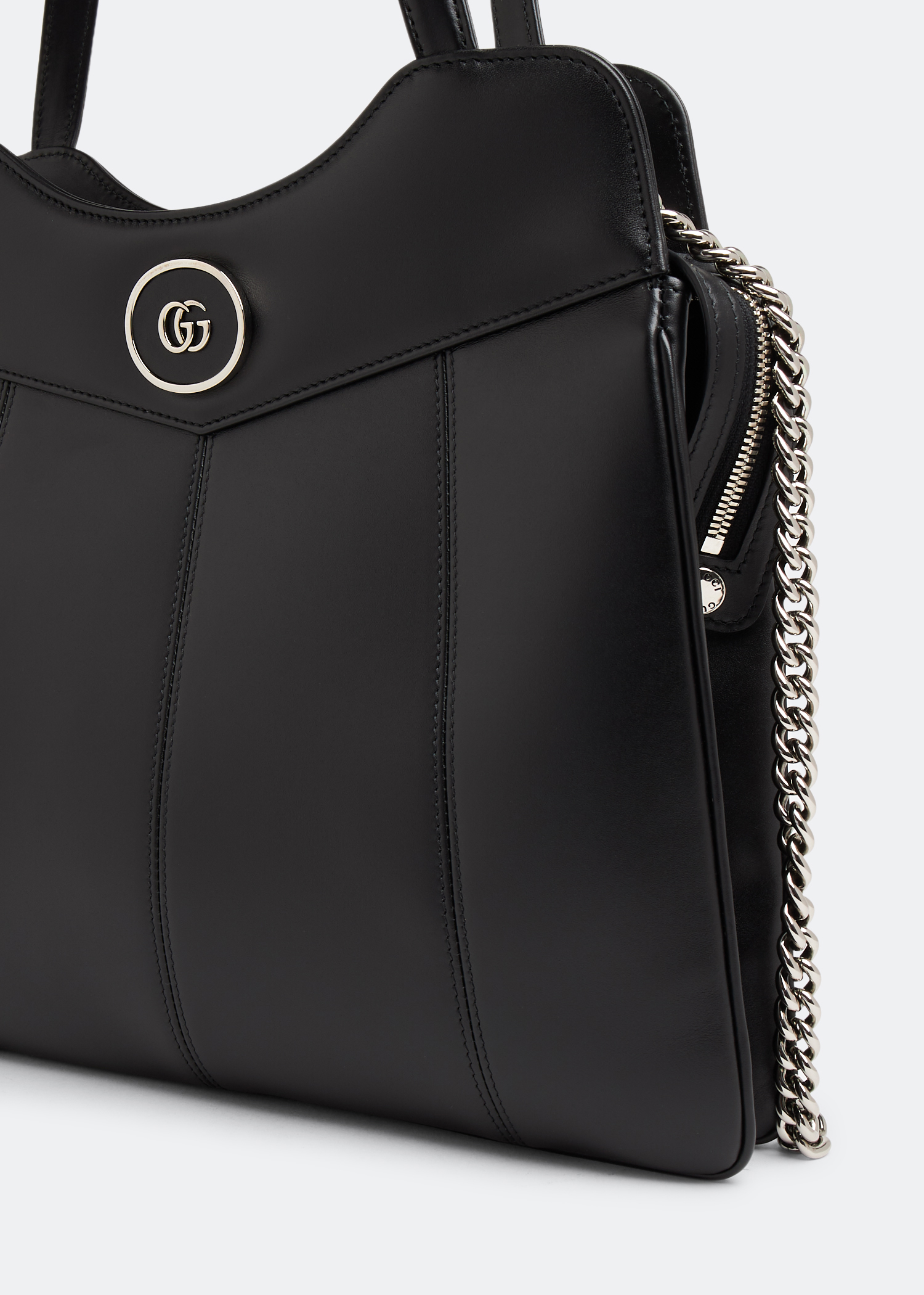 Petite GG medium tote bag, Black