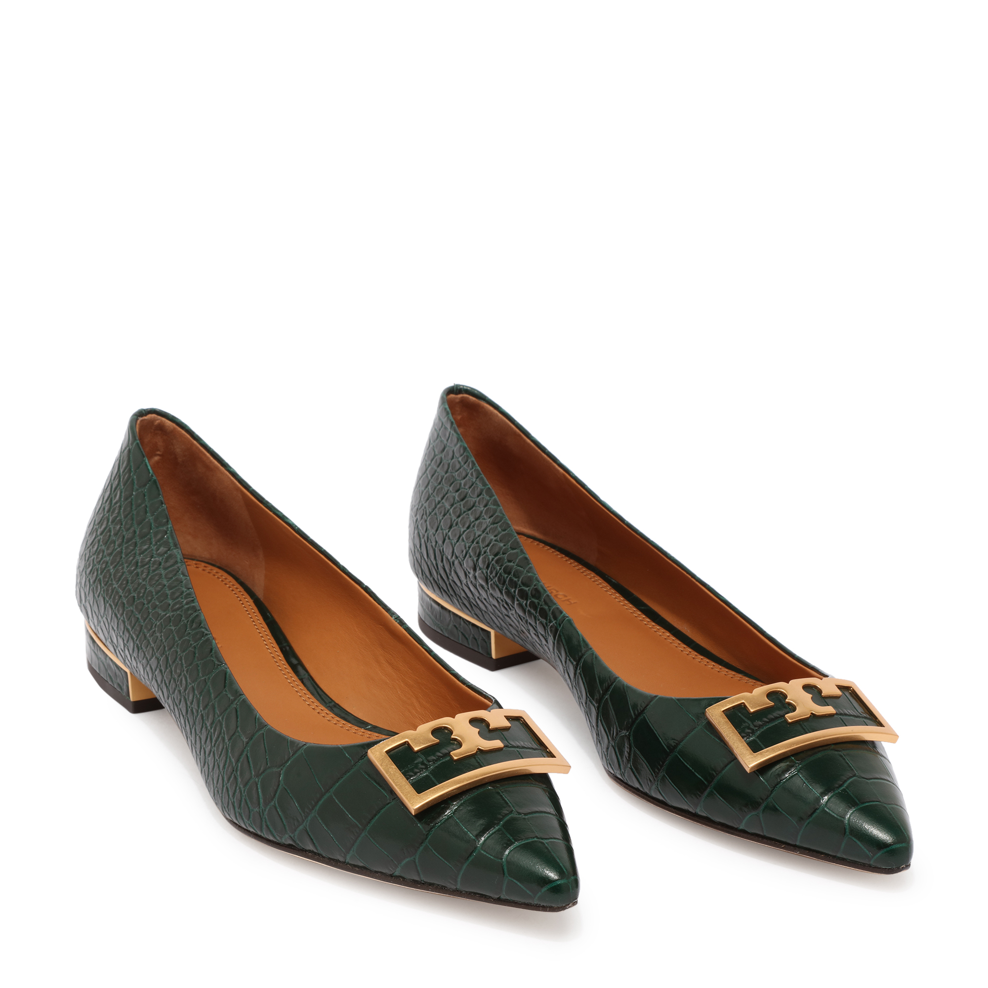 Gigi point-toe ballet flats, Green