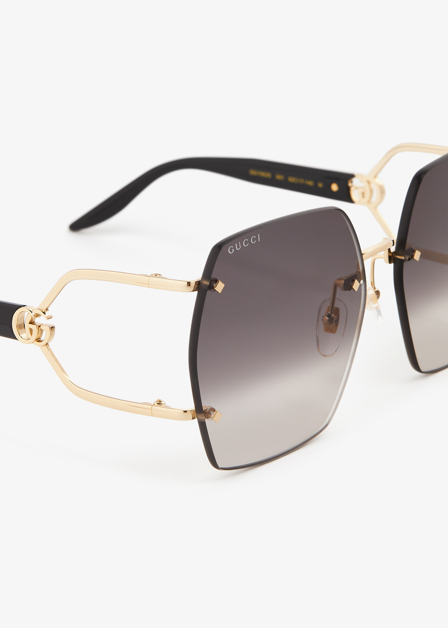 Geometric frame sunglasses, Grey