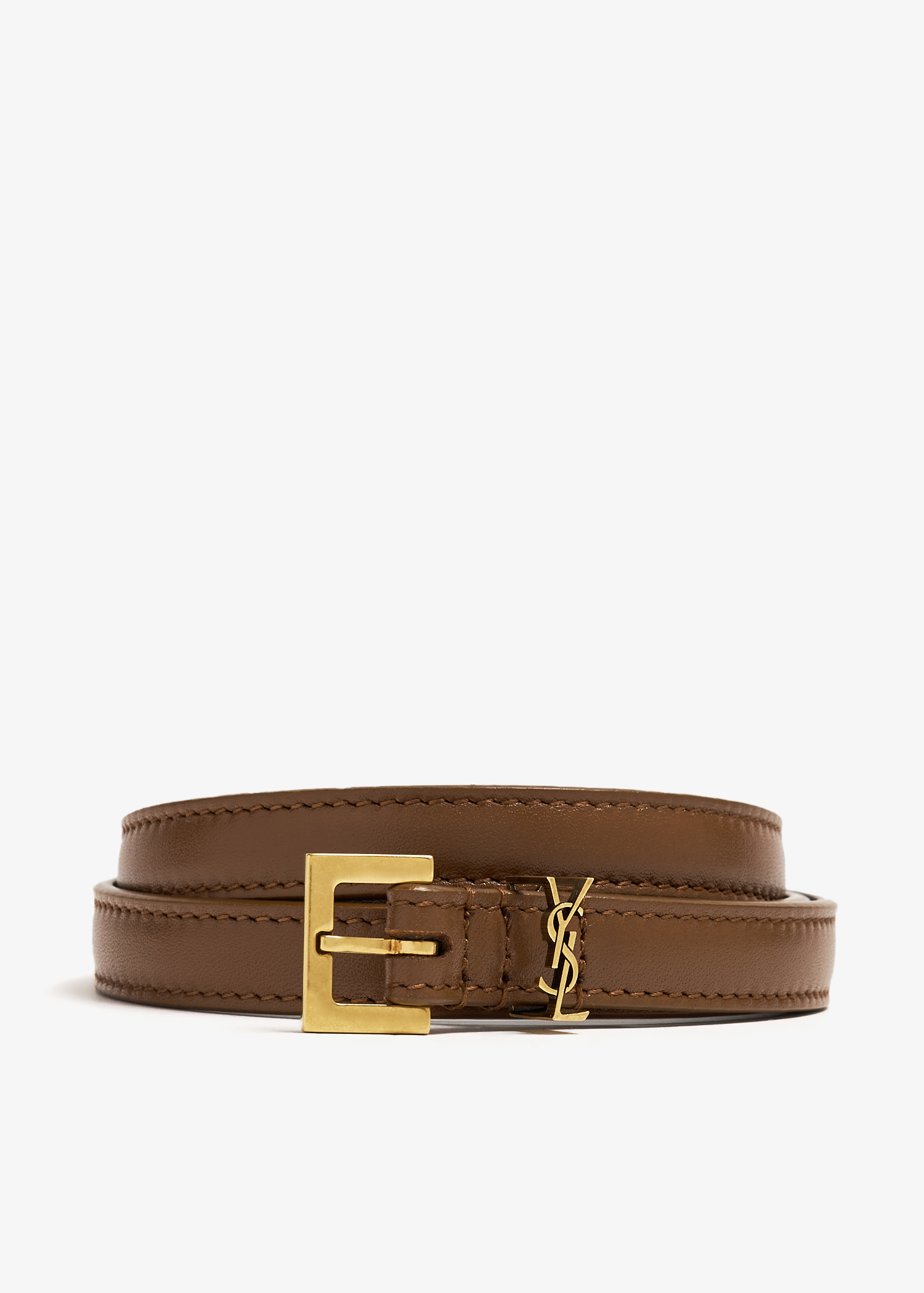 Monogram extra-thin belt, Brown
Monogram extra-thin belt, Brown