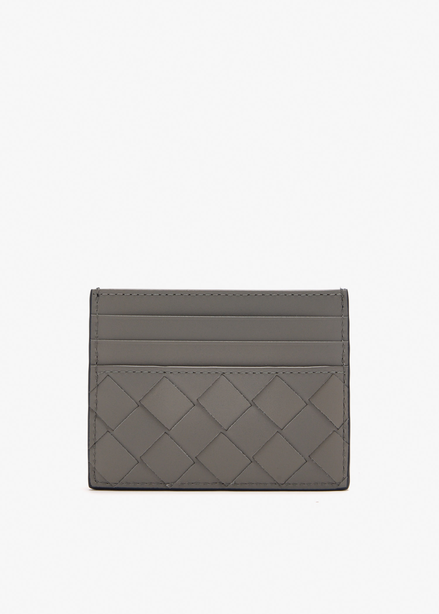 Intrecciato credit card case, Taupe
Intrecciato credit card case, Taupe