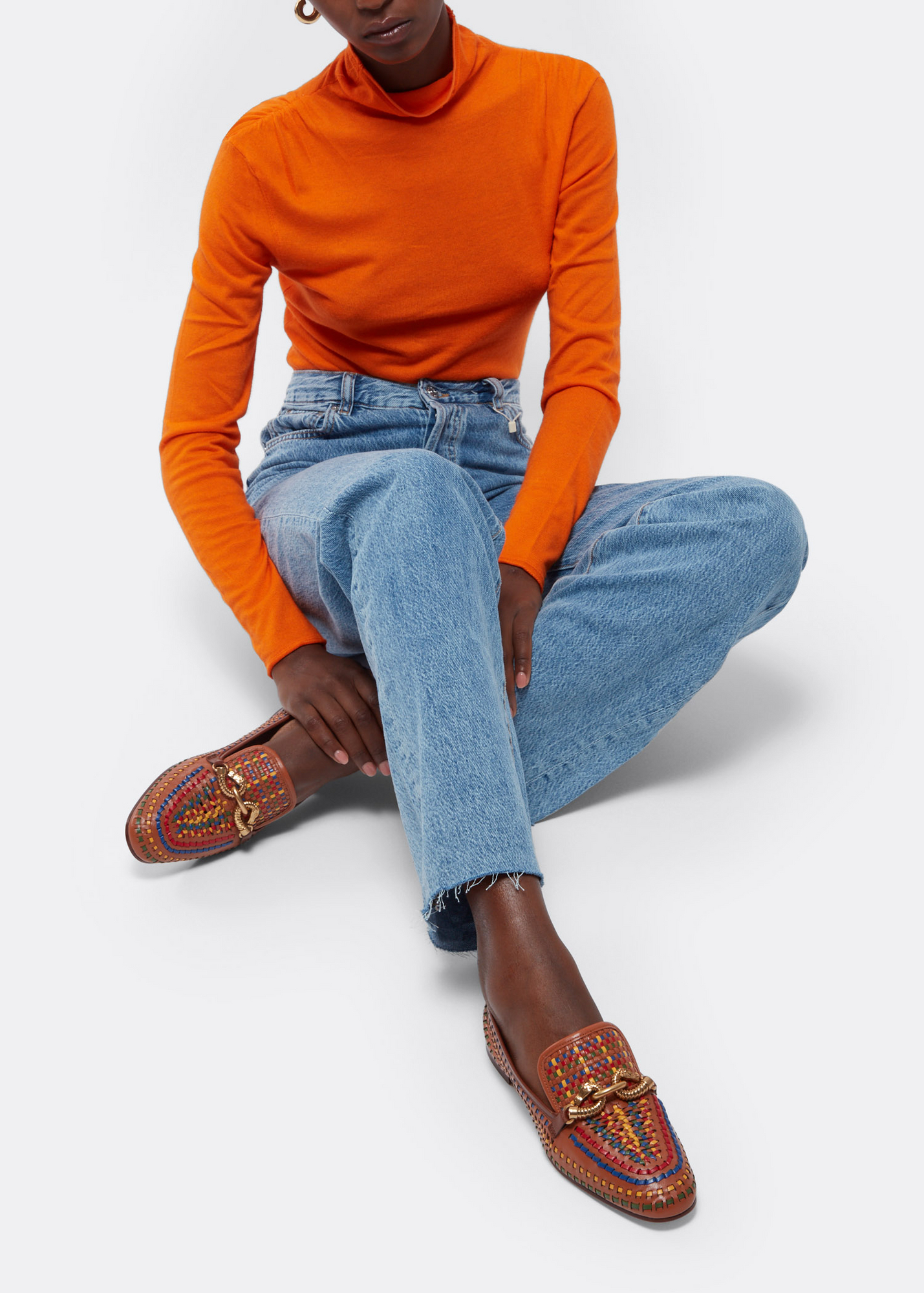 Jessa loafers, Multi-coloured