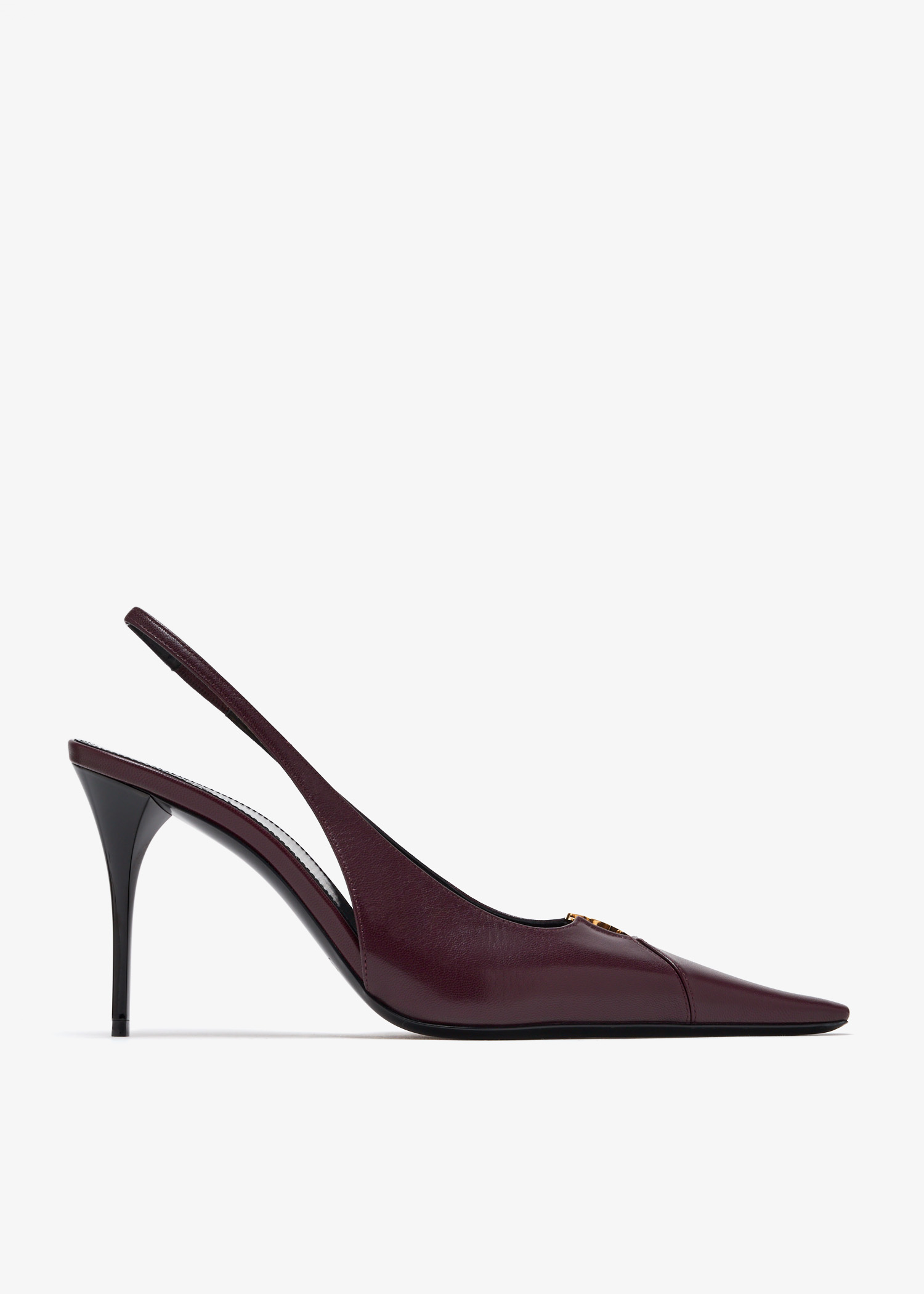 Babylone Breteuil slingback pumps, Burgundy
Babylone Breteuil slingback pumps, Burgundy
