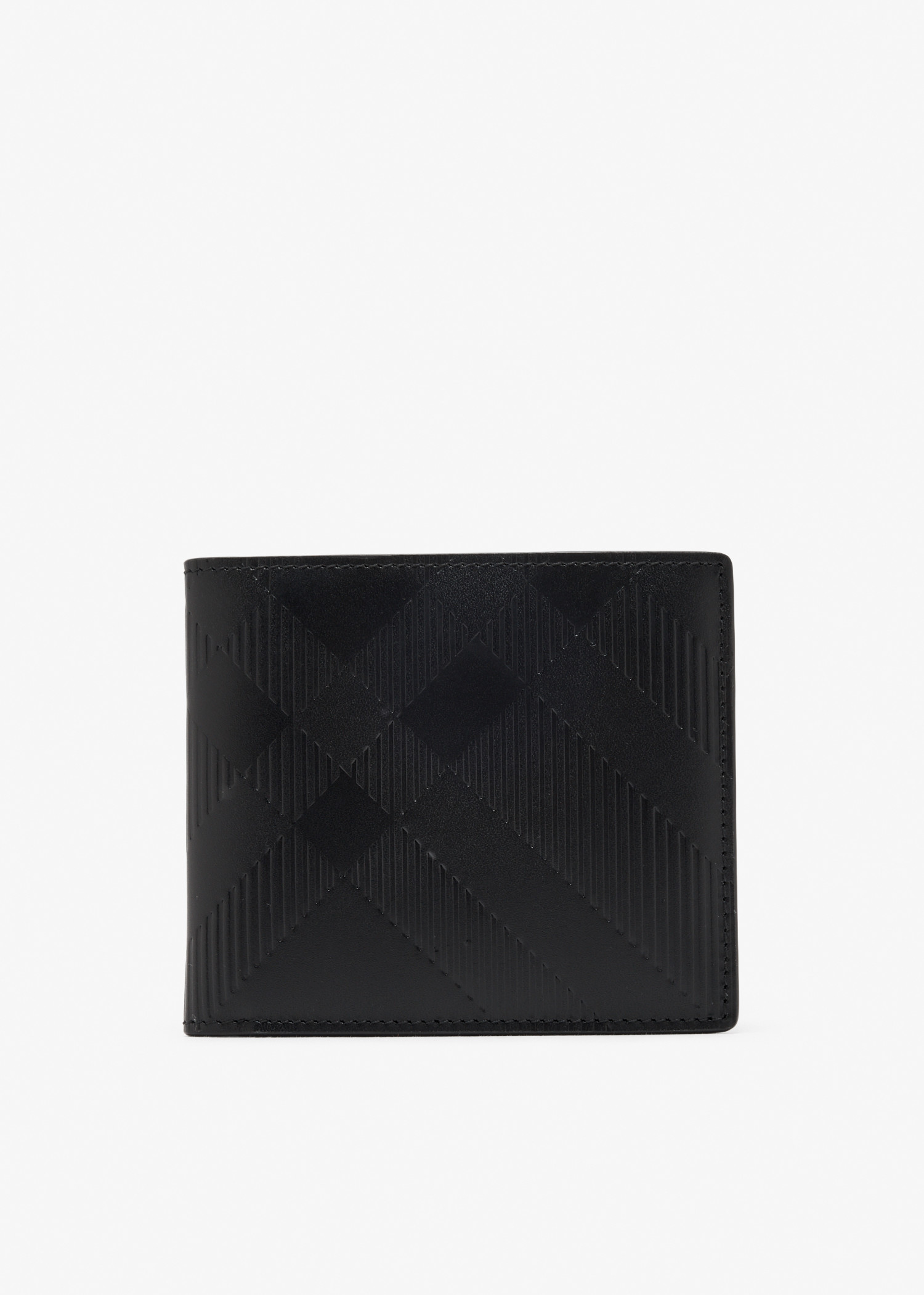 Check bi-fold wallet, Black
Check bi-fold wallet, Black