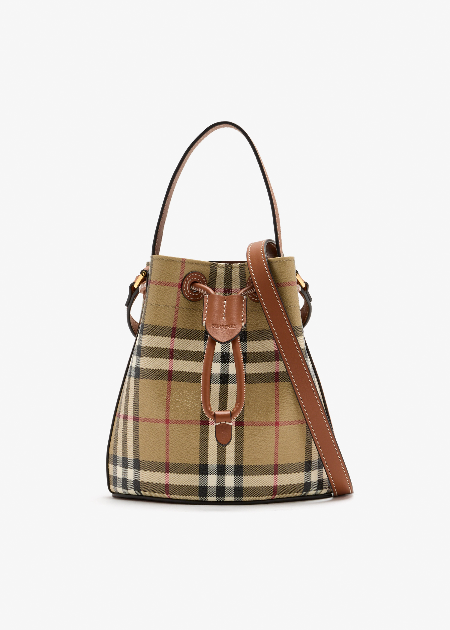 Mini Check Bucket bag, Printed
Mini Check Bucket bag, Printed