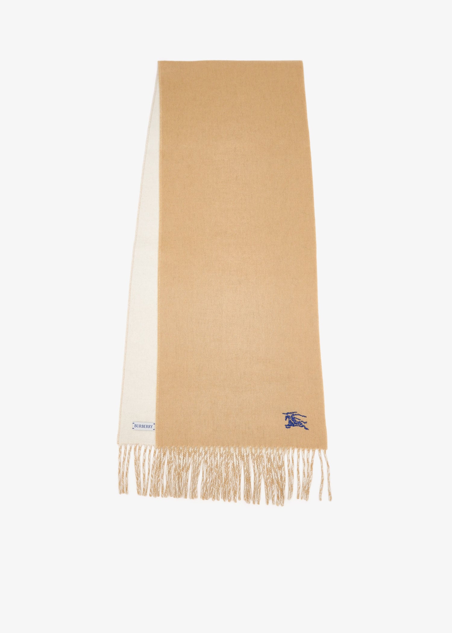 Reversible cashmere scarf, Beige
Reversible cashmere scarf, Beige