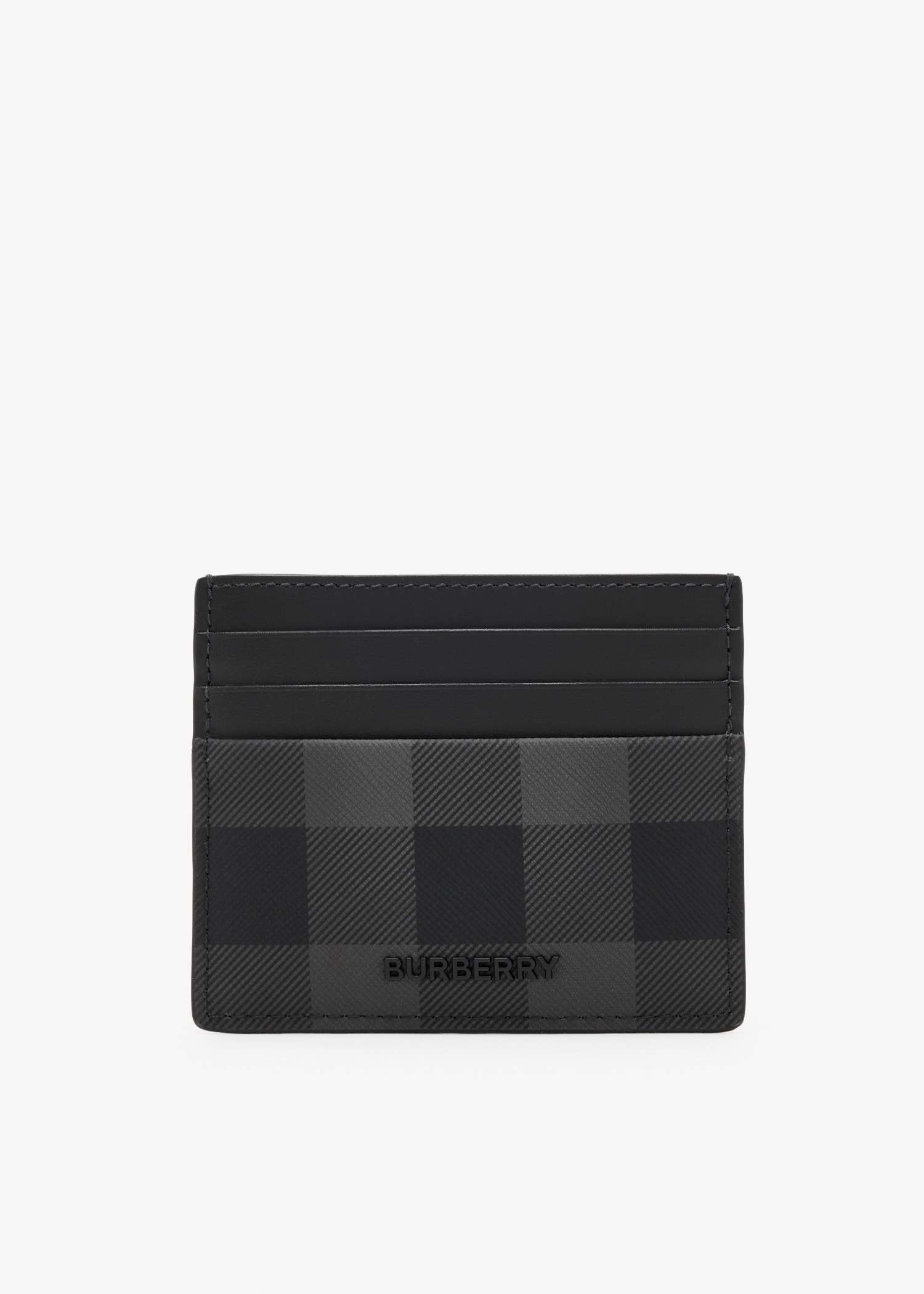 Tall Check card case, Black
Tall Check card case, Black