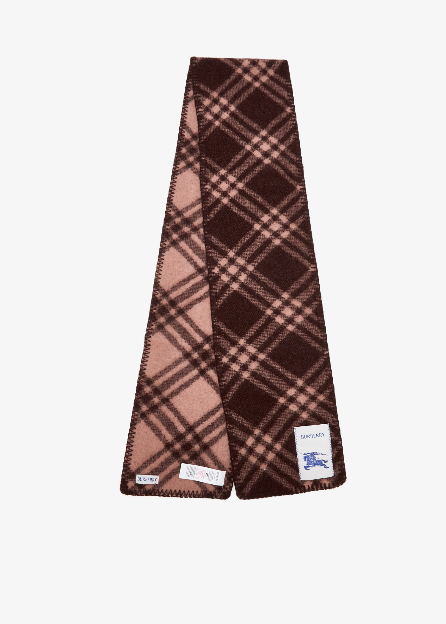 Narrow Check wool scarf, Pink
Narrow Check wool scarf, Pink
