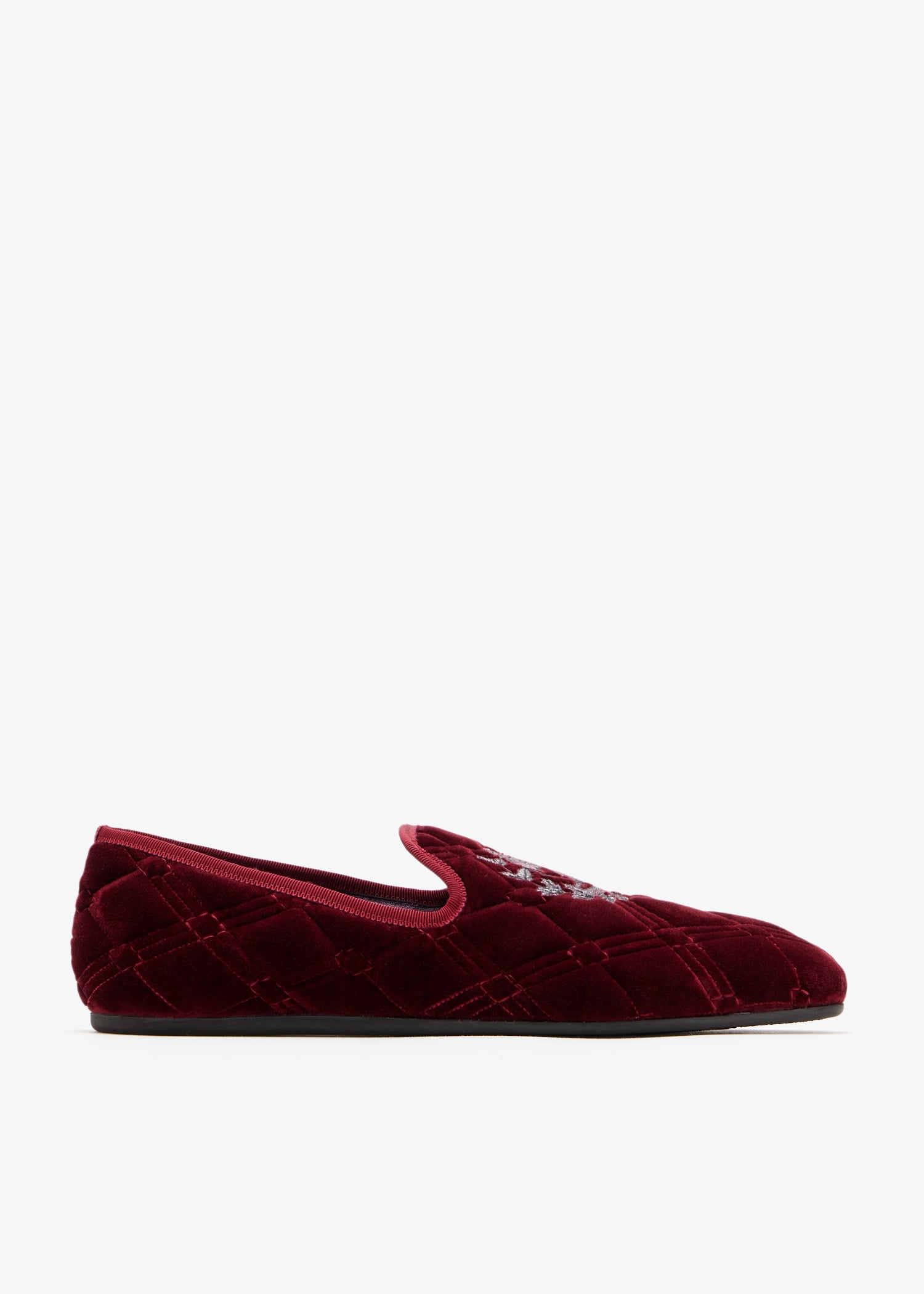 Estate slippers, Burgundy
Estate slippers, Burgundy