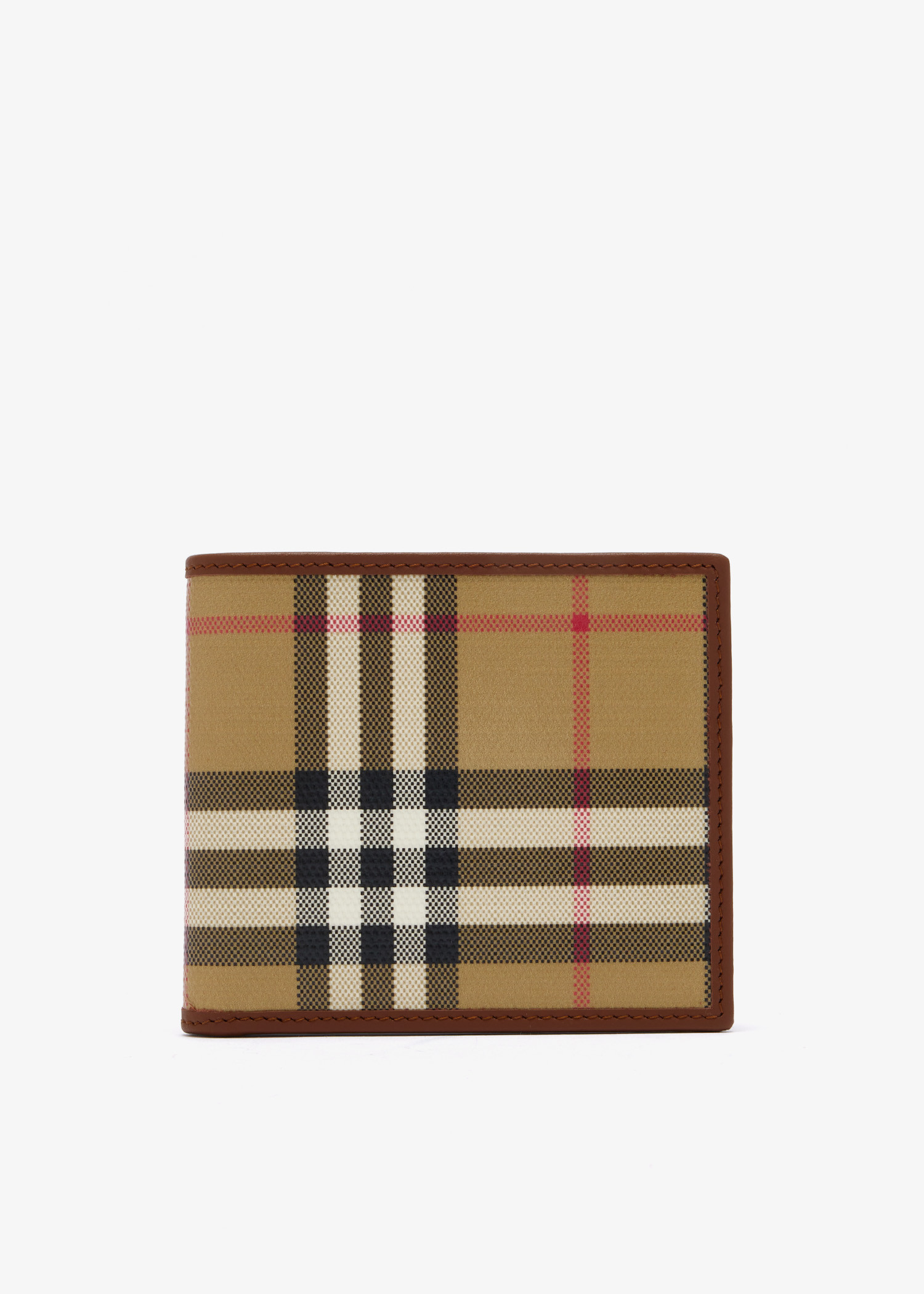 Check Bifold wallet, Beige
Check Bifold wallet, Beige