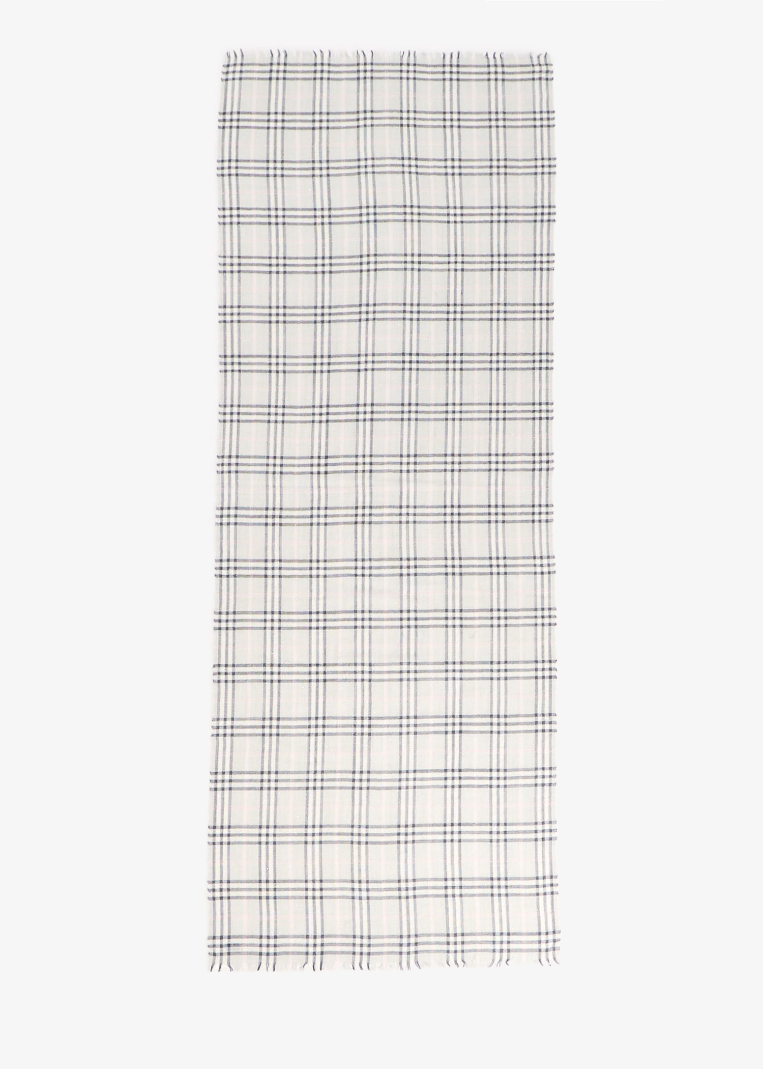 Wide Check scarf, Grey
Wide Check scarf, Grey