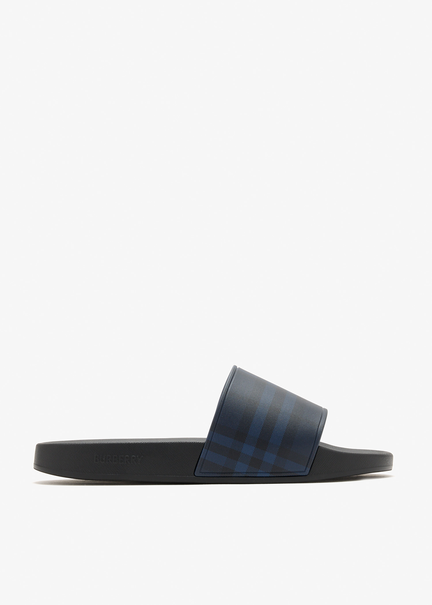 Check slides, Navy
Check slides, Navy
